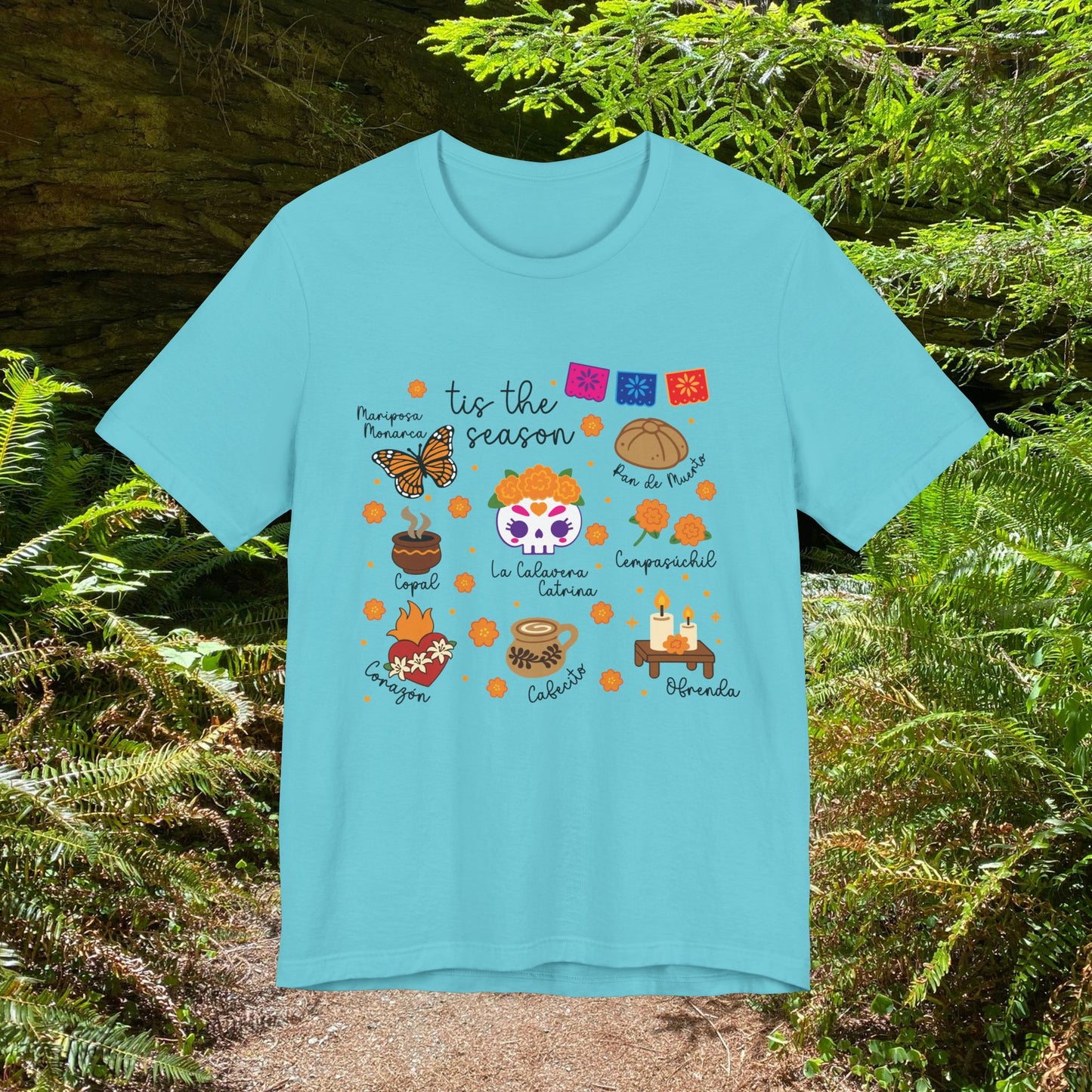 Dia De Los Muertos Unisex Tee