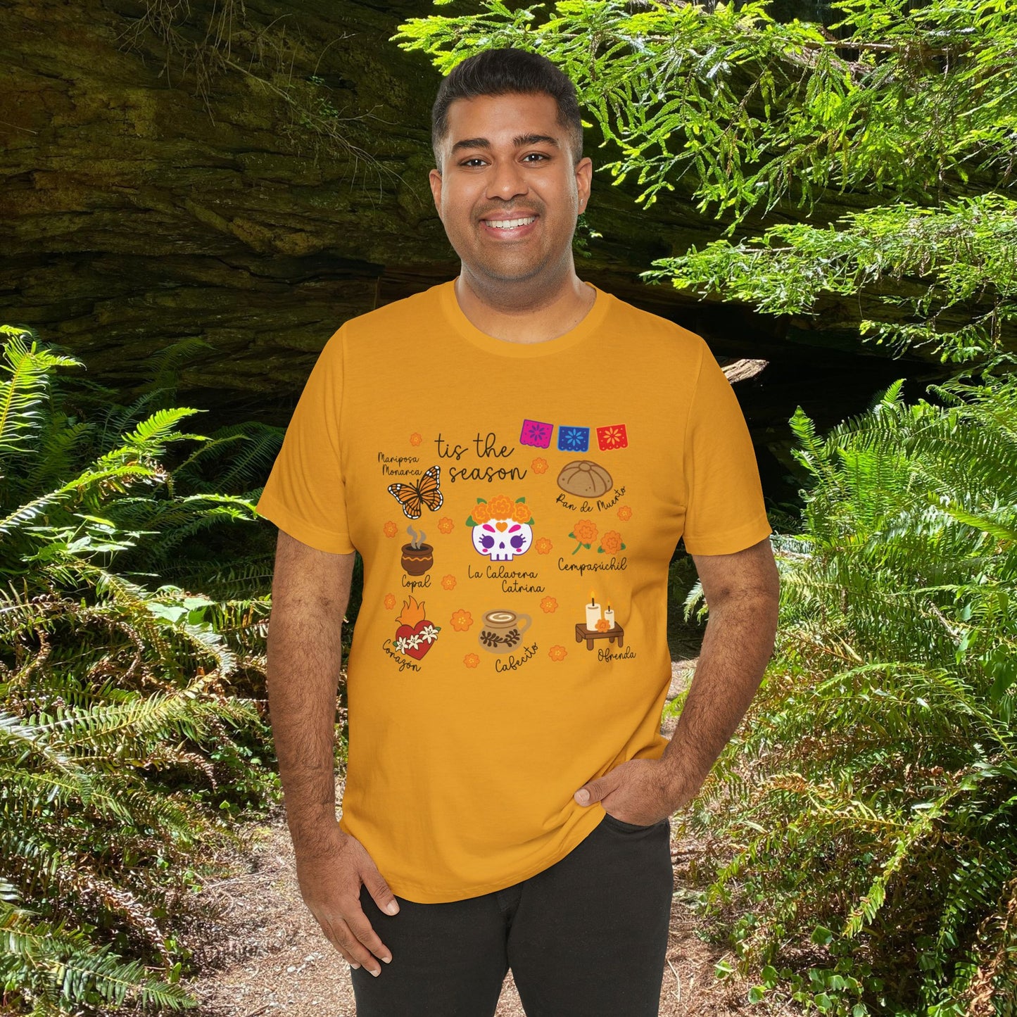 Dia De Los Muertos Unisex Tee