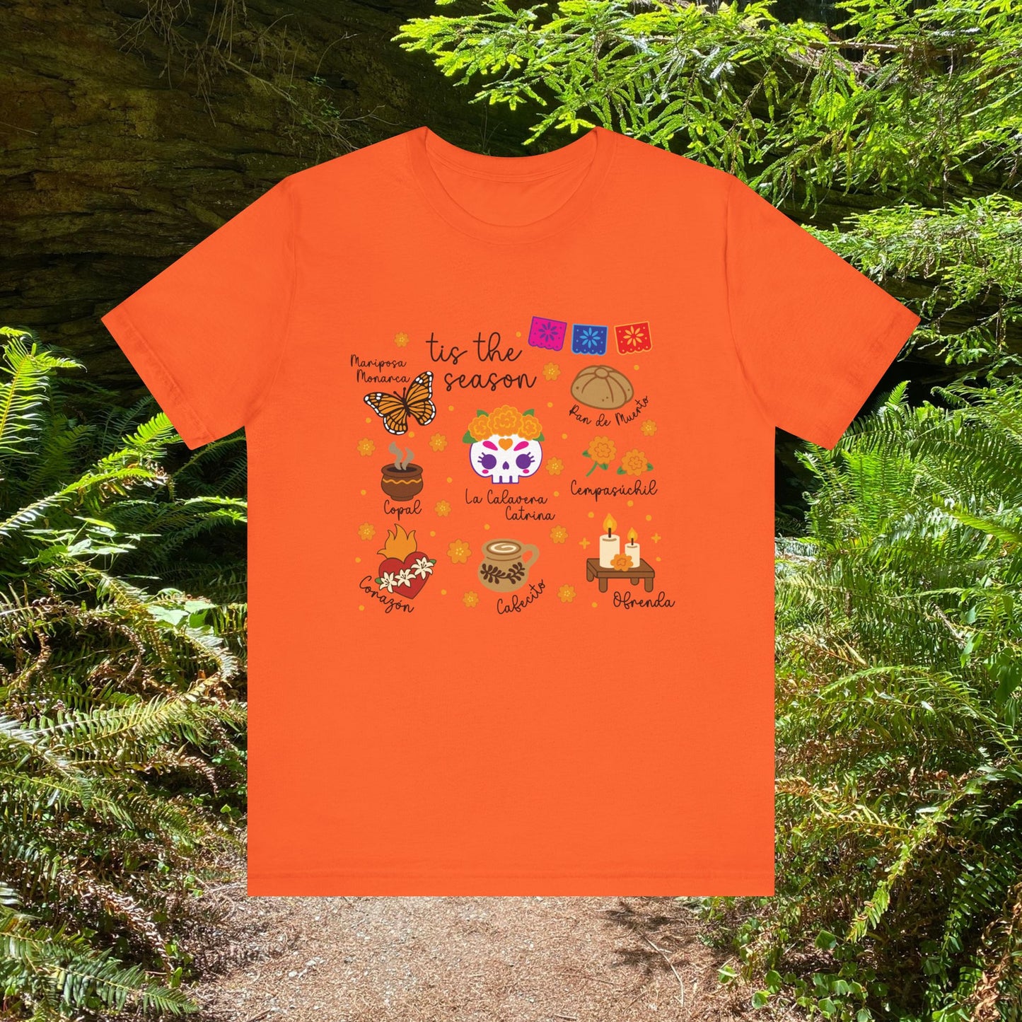Dia De Los Muertos Unisex Tee