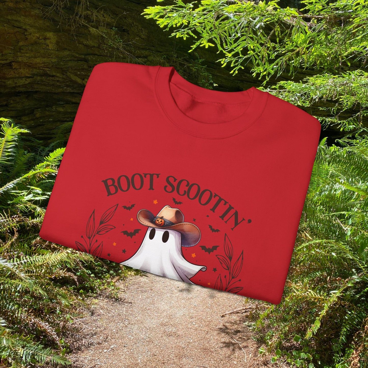 Boot Scootin Spooky Crewneck Sweatshirt