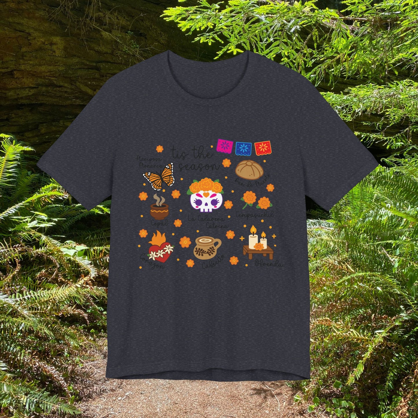 Dia De Los Muertos Unisex Tee