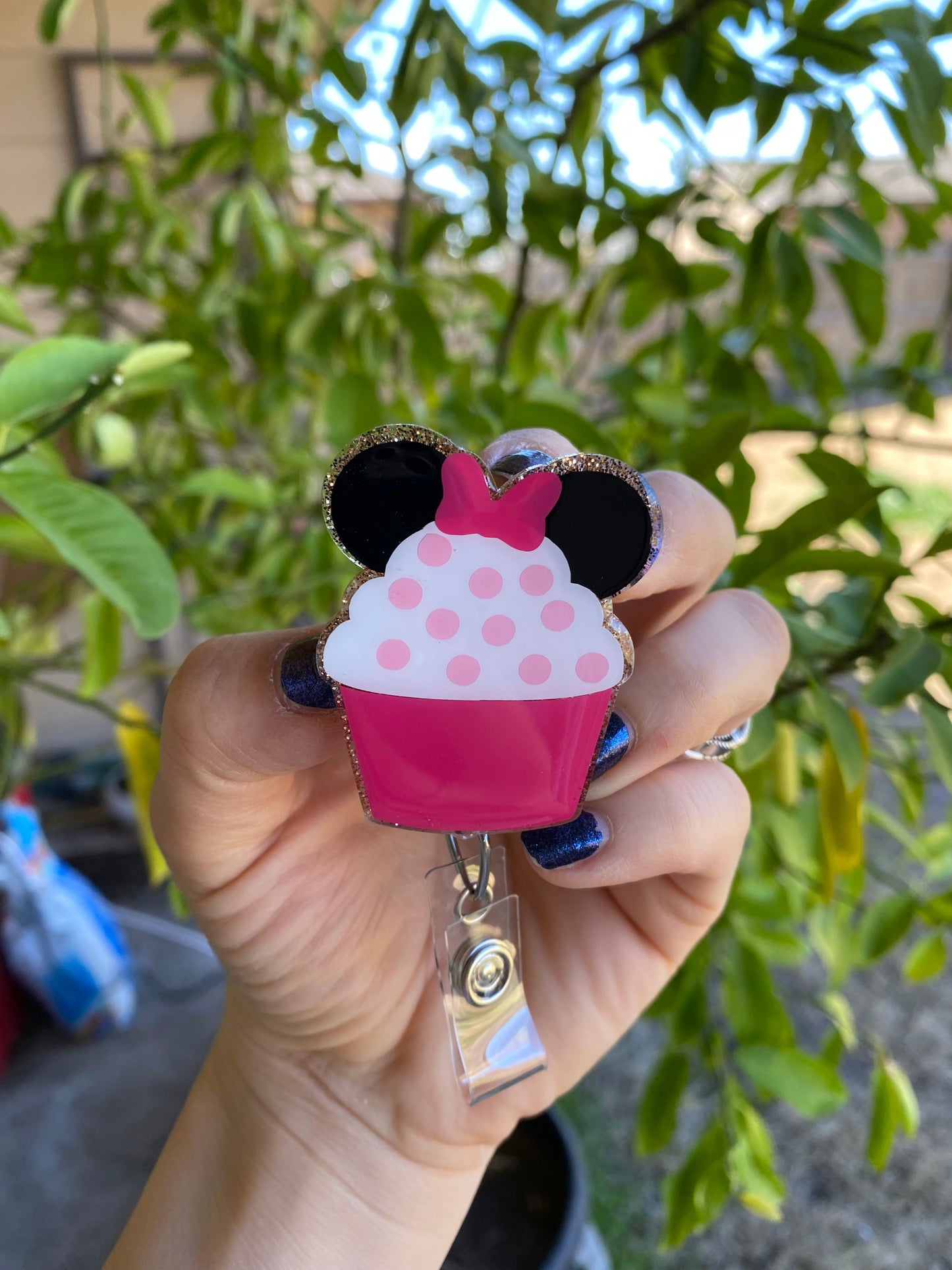 Badge Reel - Cupcake 🧁