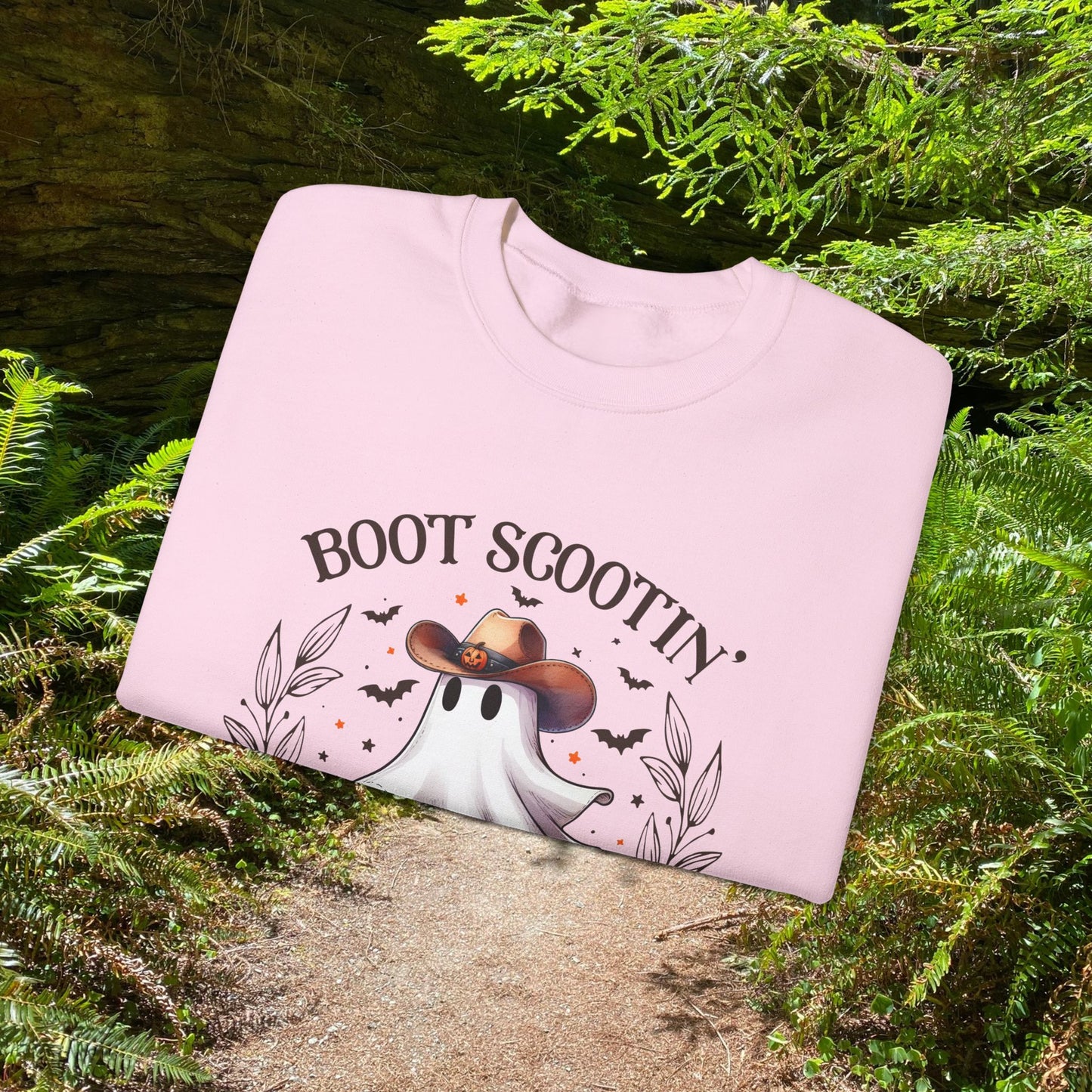 Boot Scootin Spooky Crewneck Sweatshirt