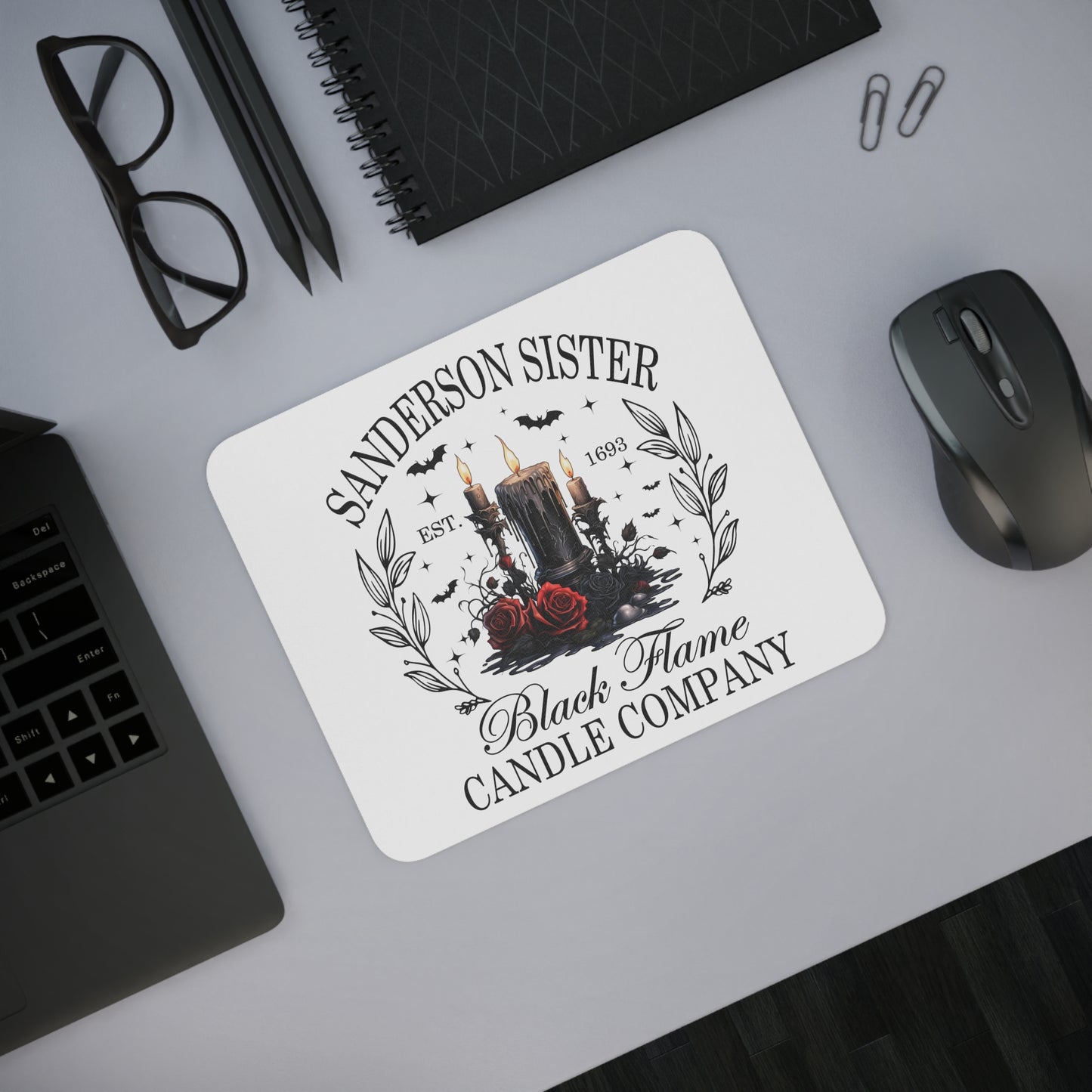 Mouse Pad - Witchy Sisters Candle Co. Desk Accessory