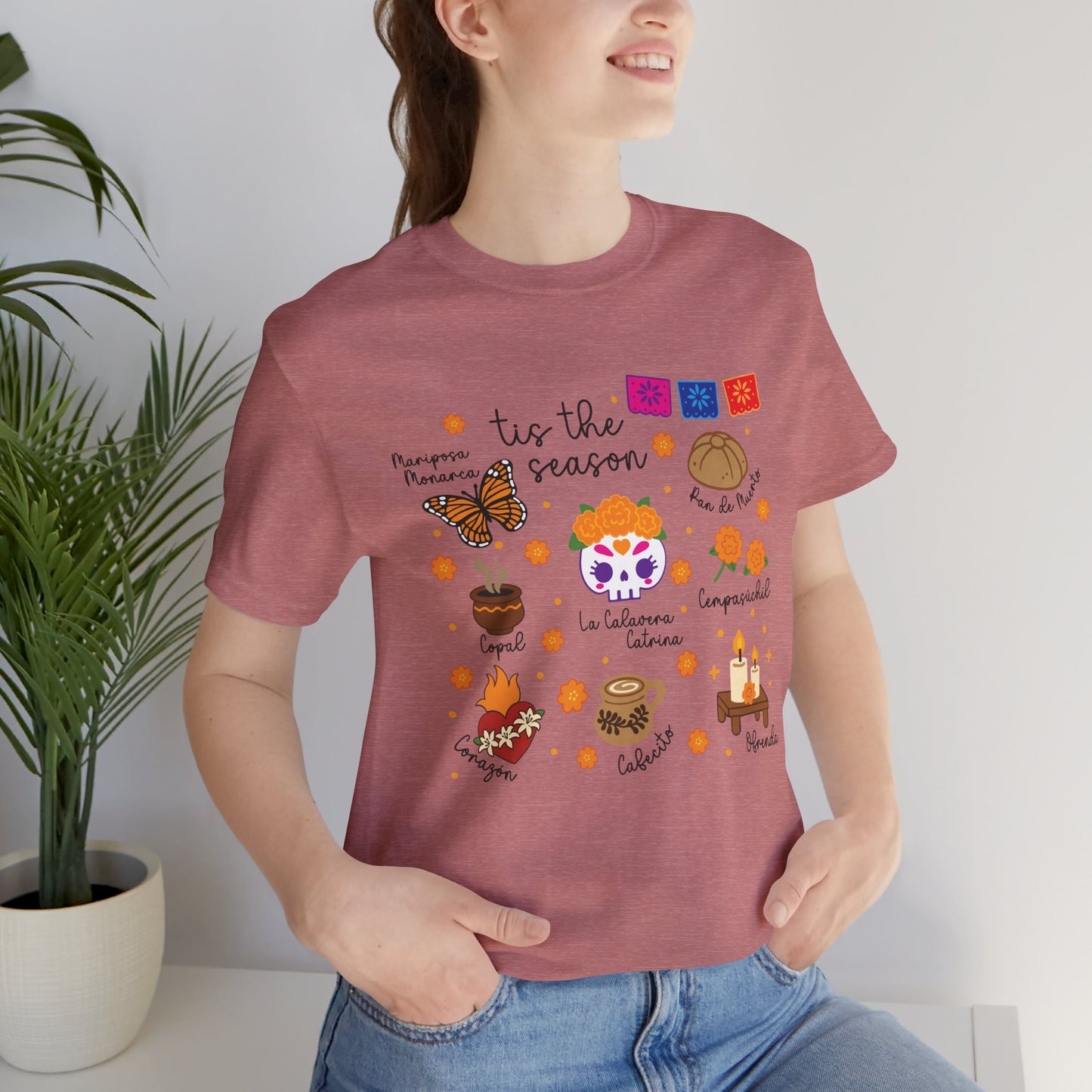 Dia De Los Muertos Unisex Tee