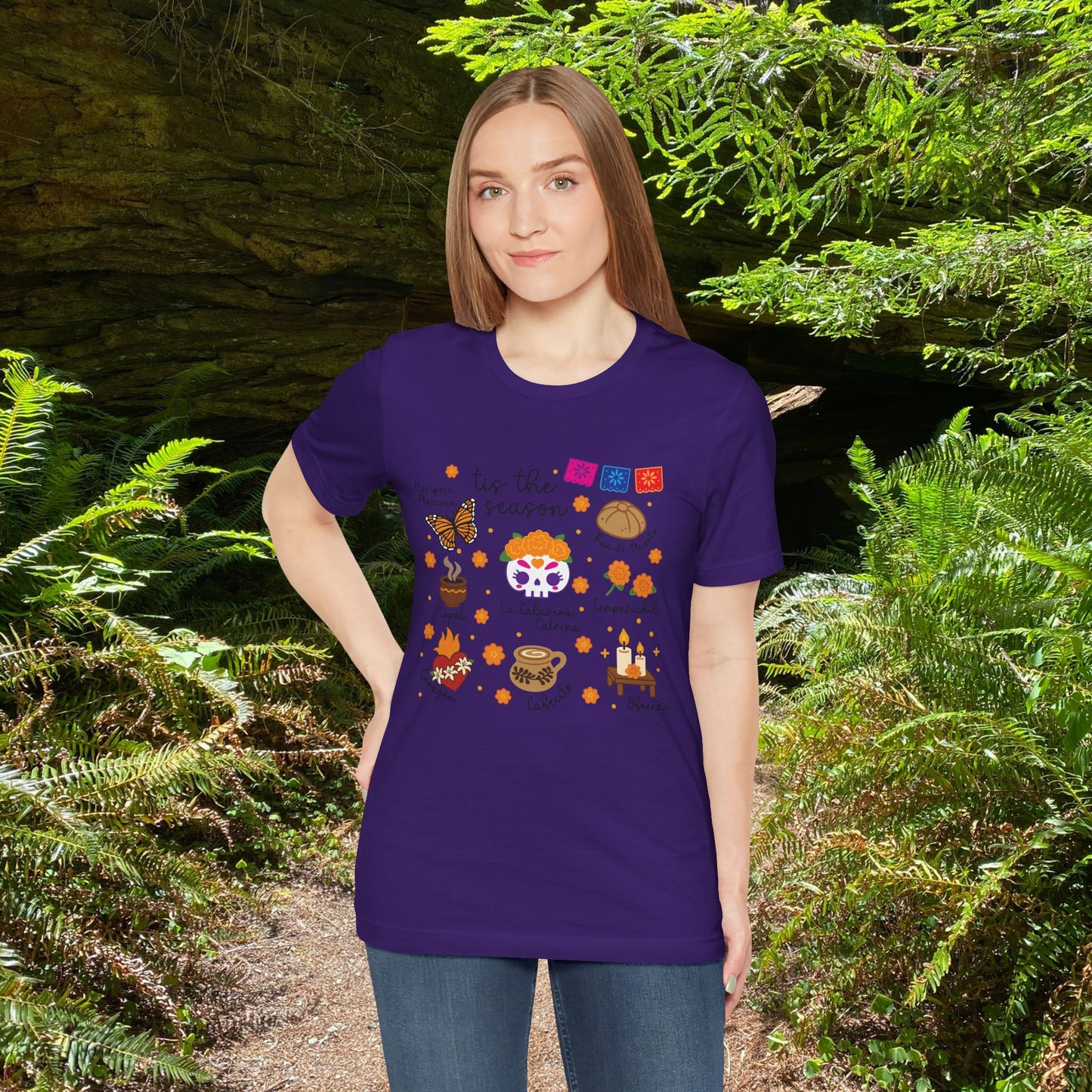 Dia De Los Muertos Unisex Tee