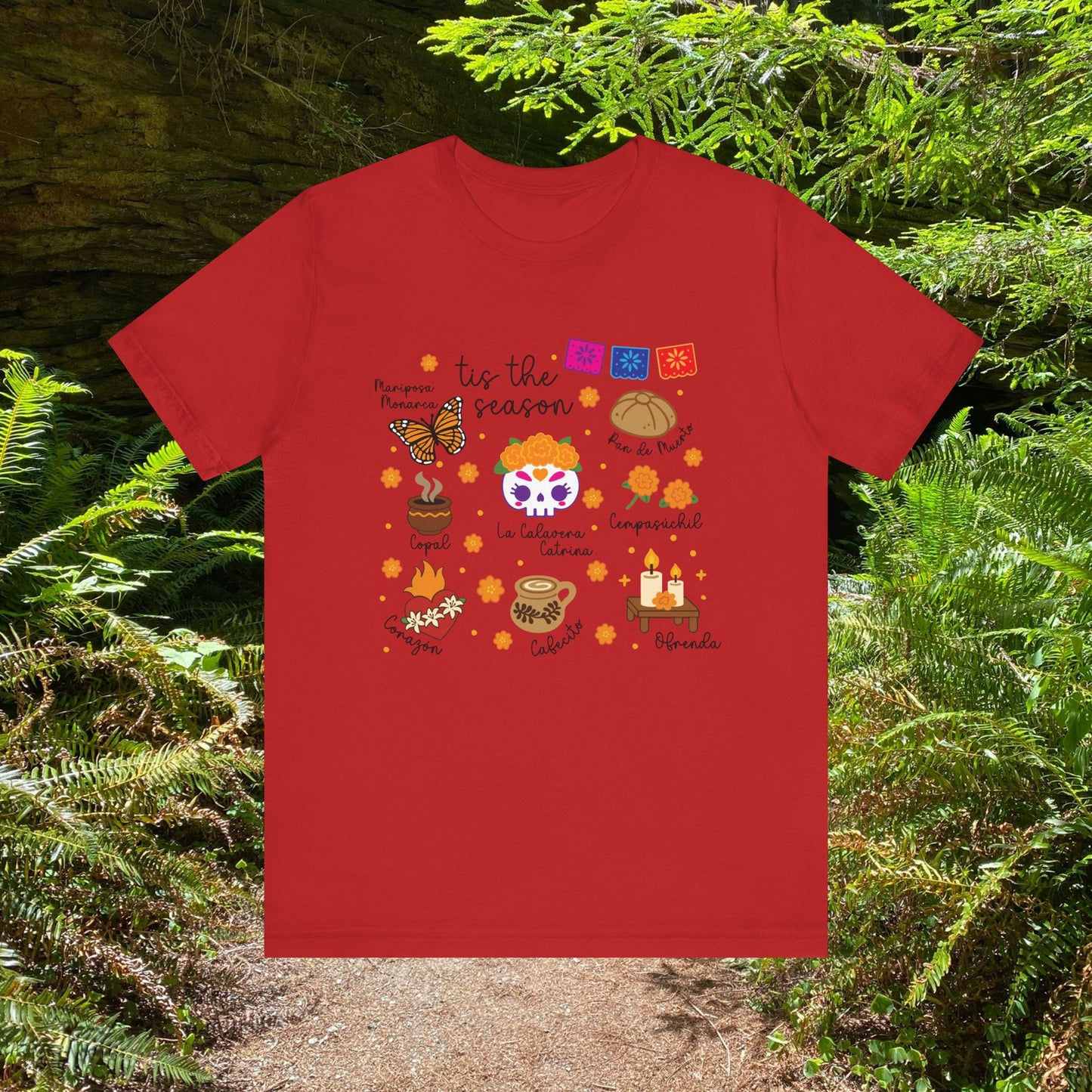 Dia De Los Muertos Unisex Tee
