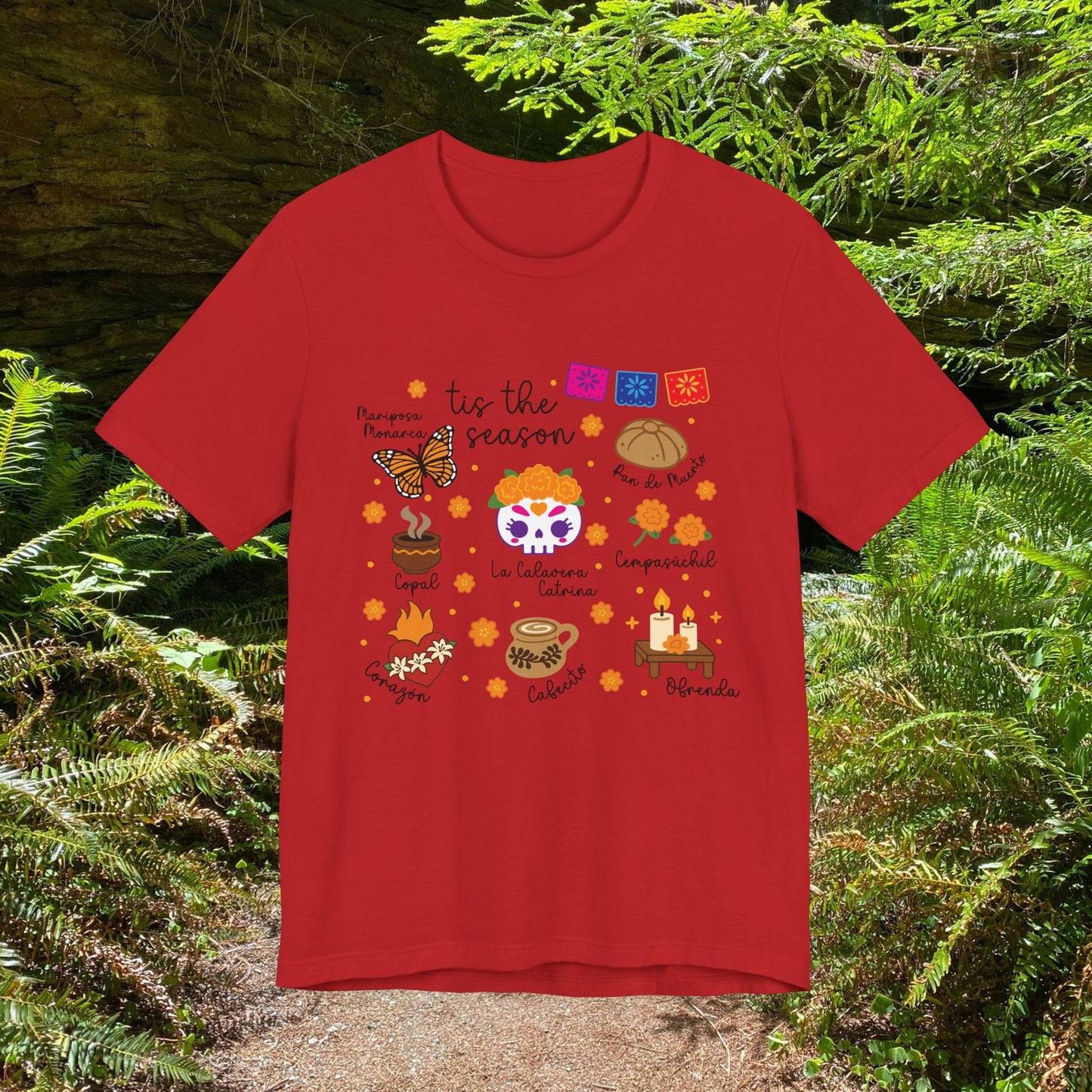 Dia De Los Muertos Unisex Tee