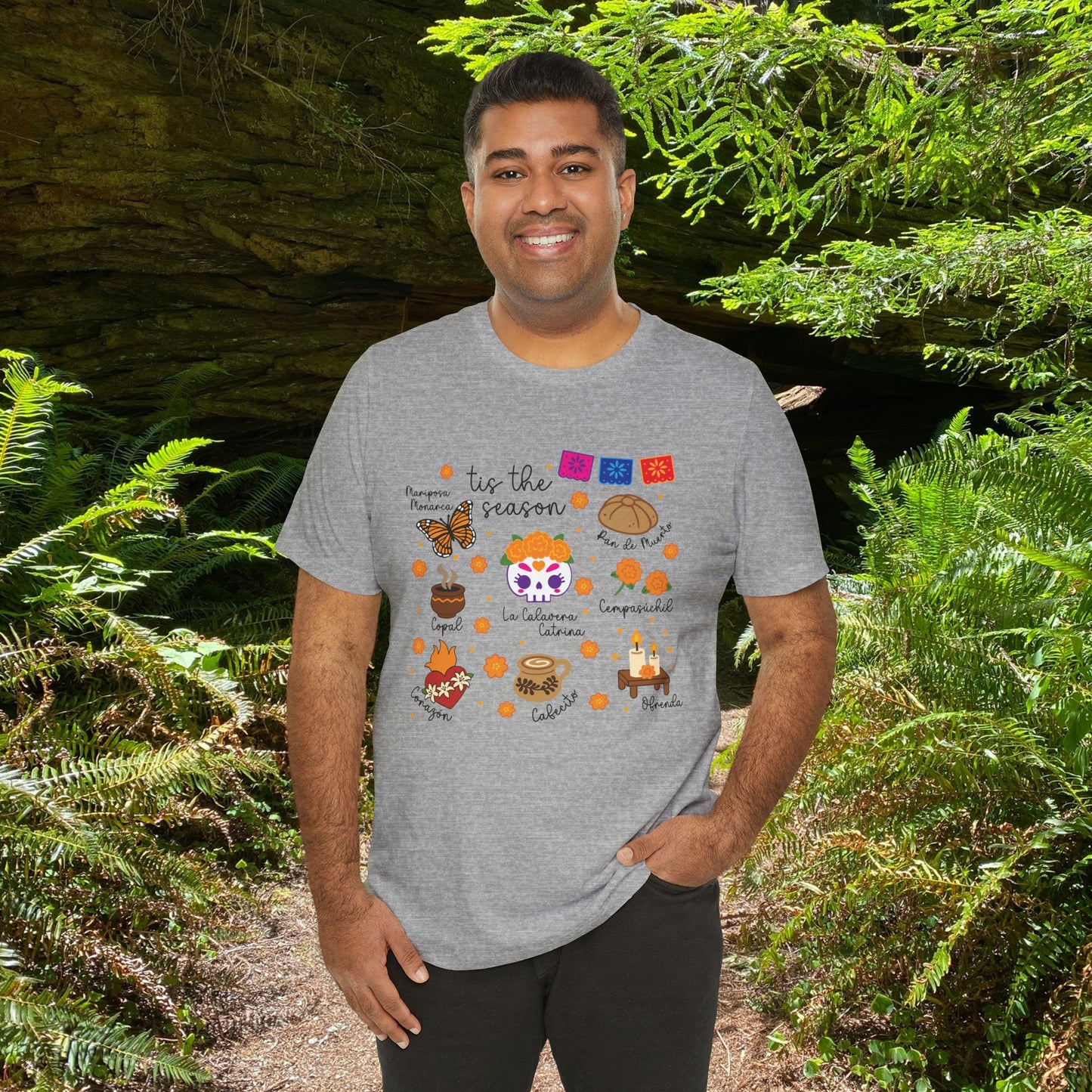 Dia De Los Muertos Unisex Tee