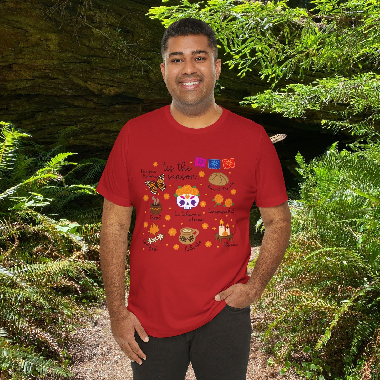Dia De Los Muertos Unisex Tee