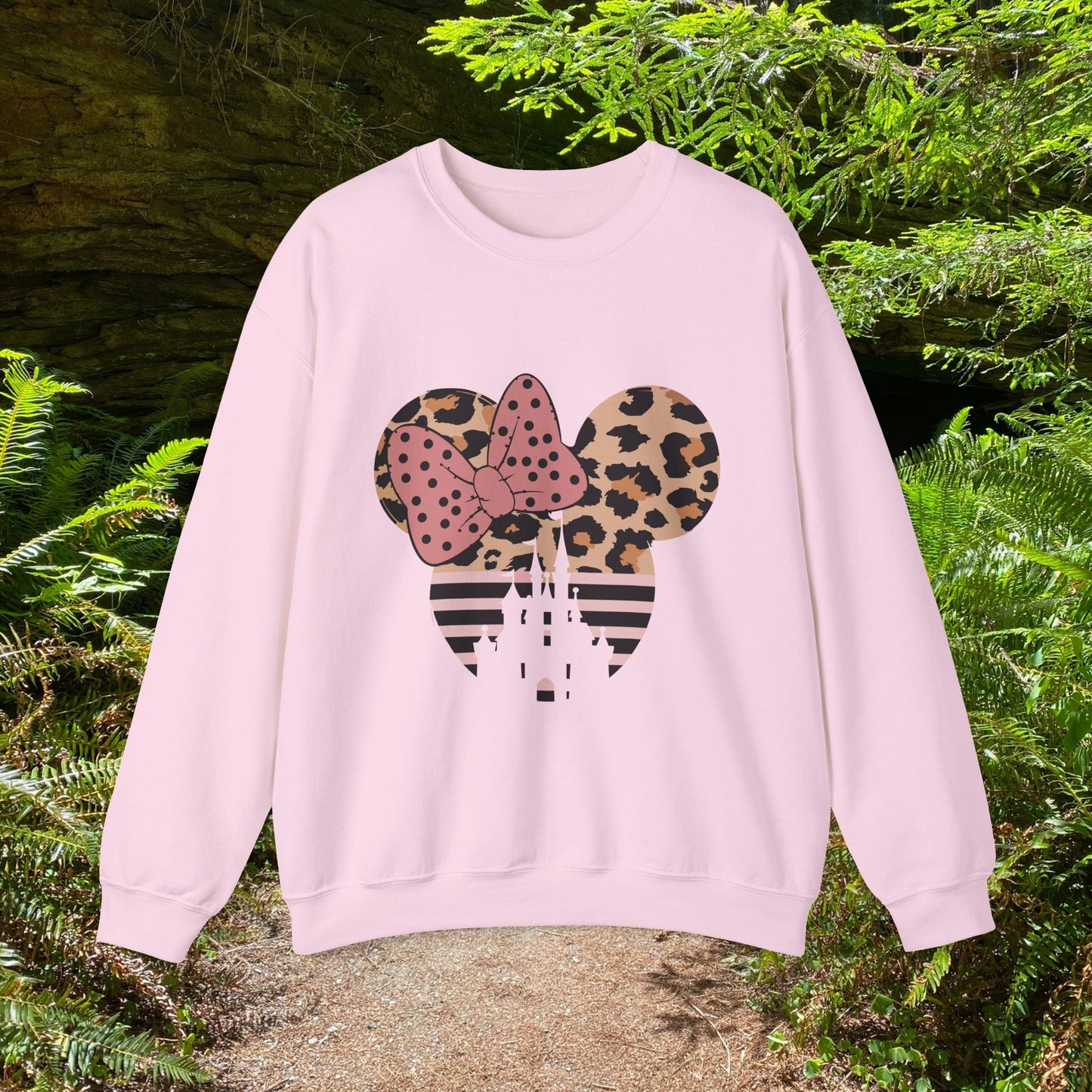 Leopard Mouse Crewneck Sweatshirt