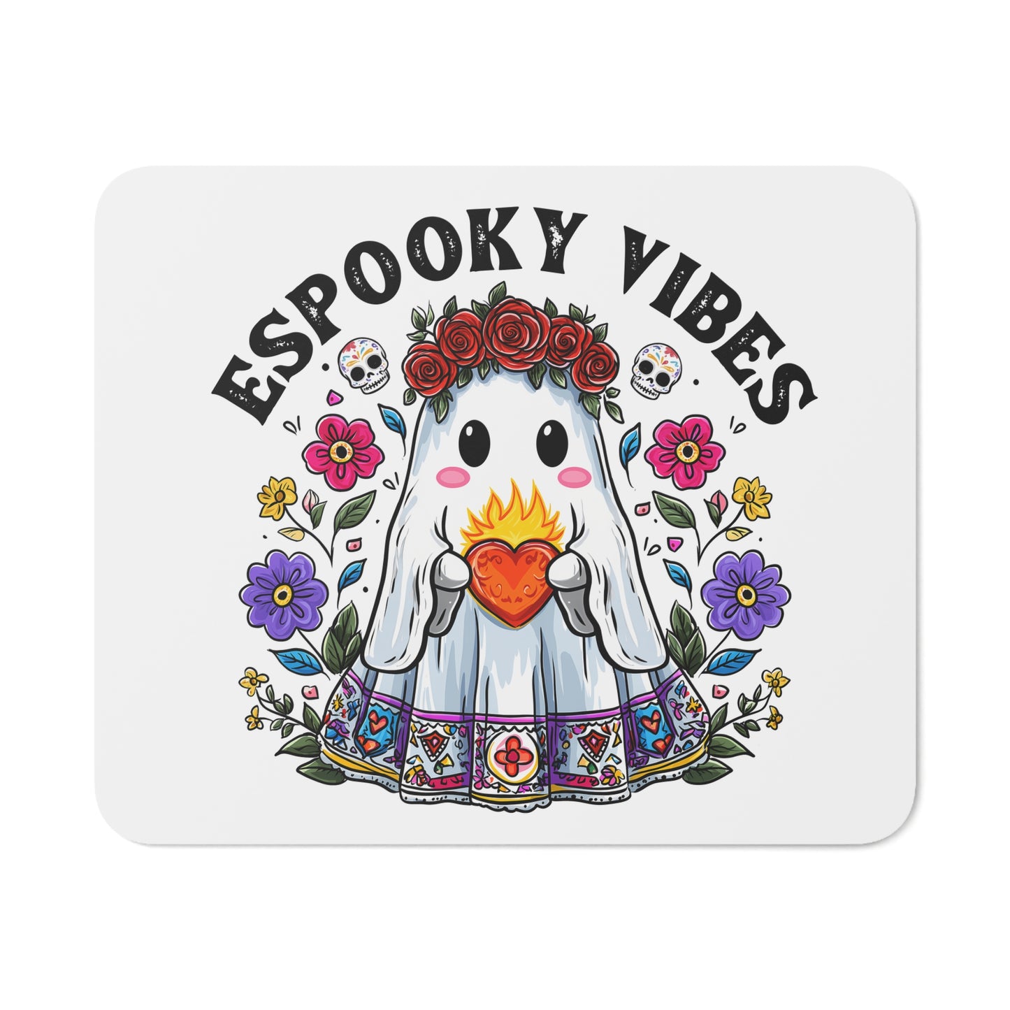 Mouse Pad - Espooky Vibes Halloween Desk Accessory