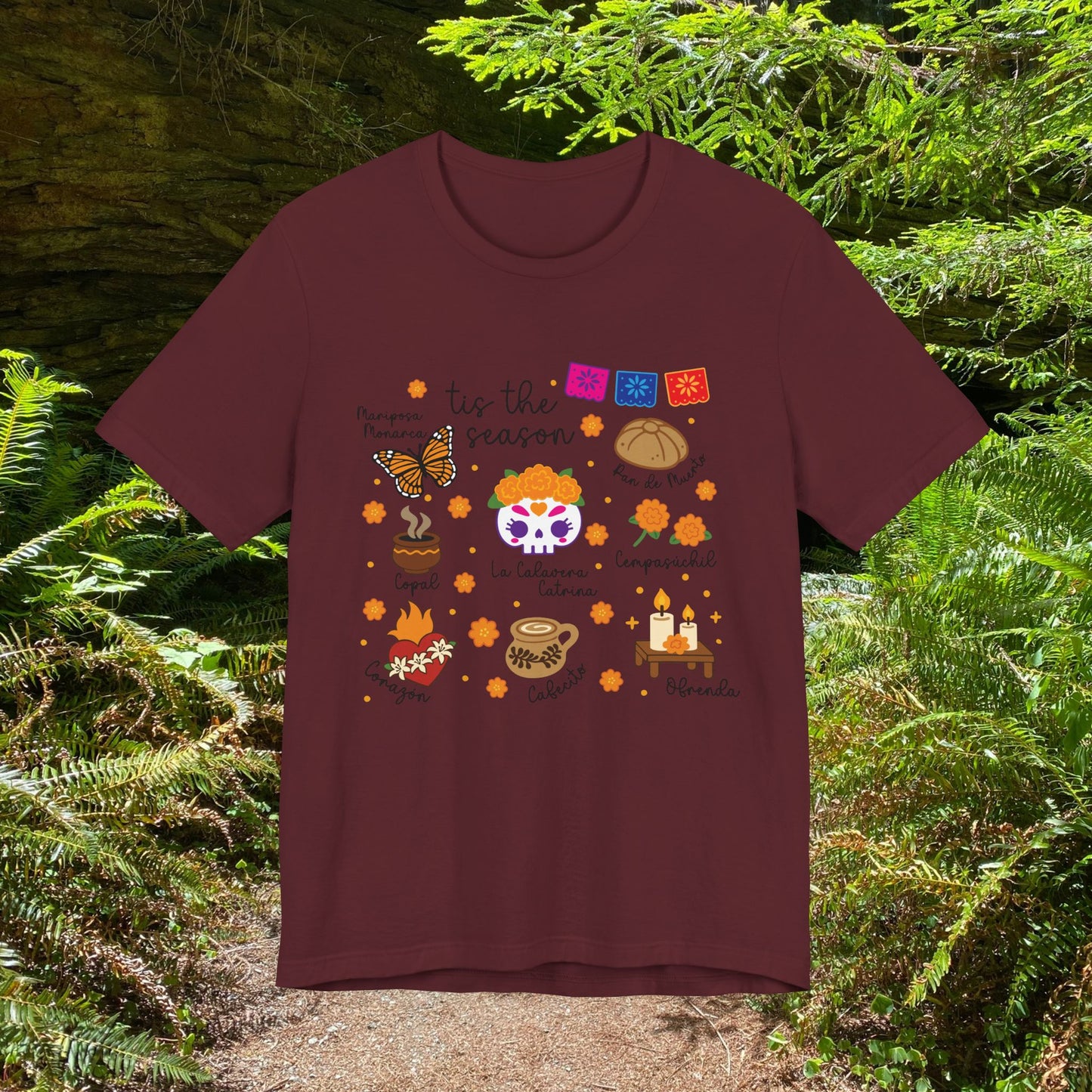 Dia De Los Muertos Unisex Tee