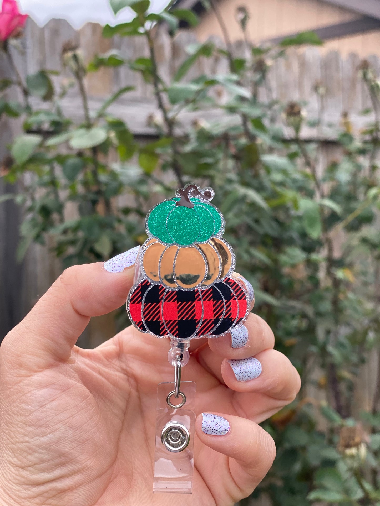 Christmas Badge Reel - Christmas 🎄 Pumpkins 🎃