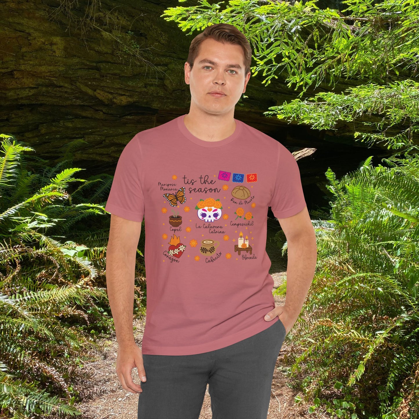 Dia De Los Muertos Unisex Tee