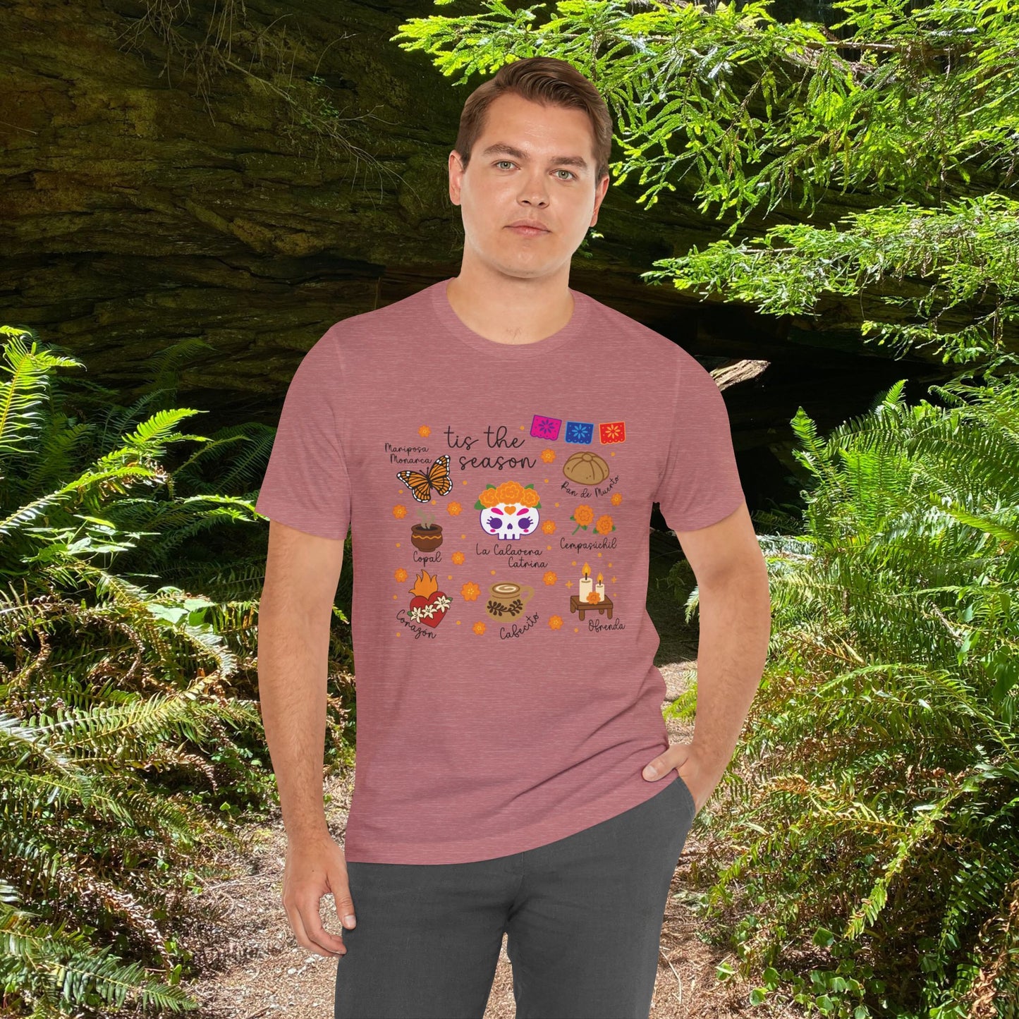 Dia De Los Muertos Unisex Tee