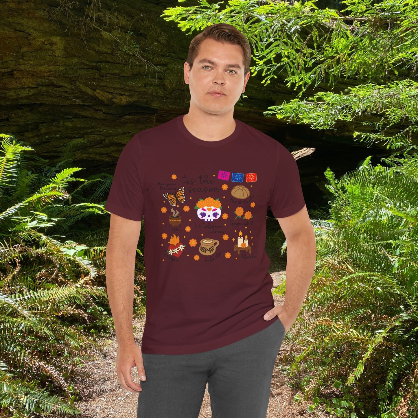 Dia De Los Muertos Unisex Tee
