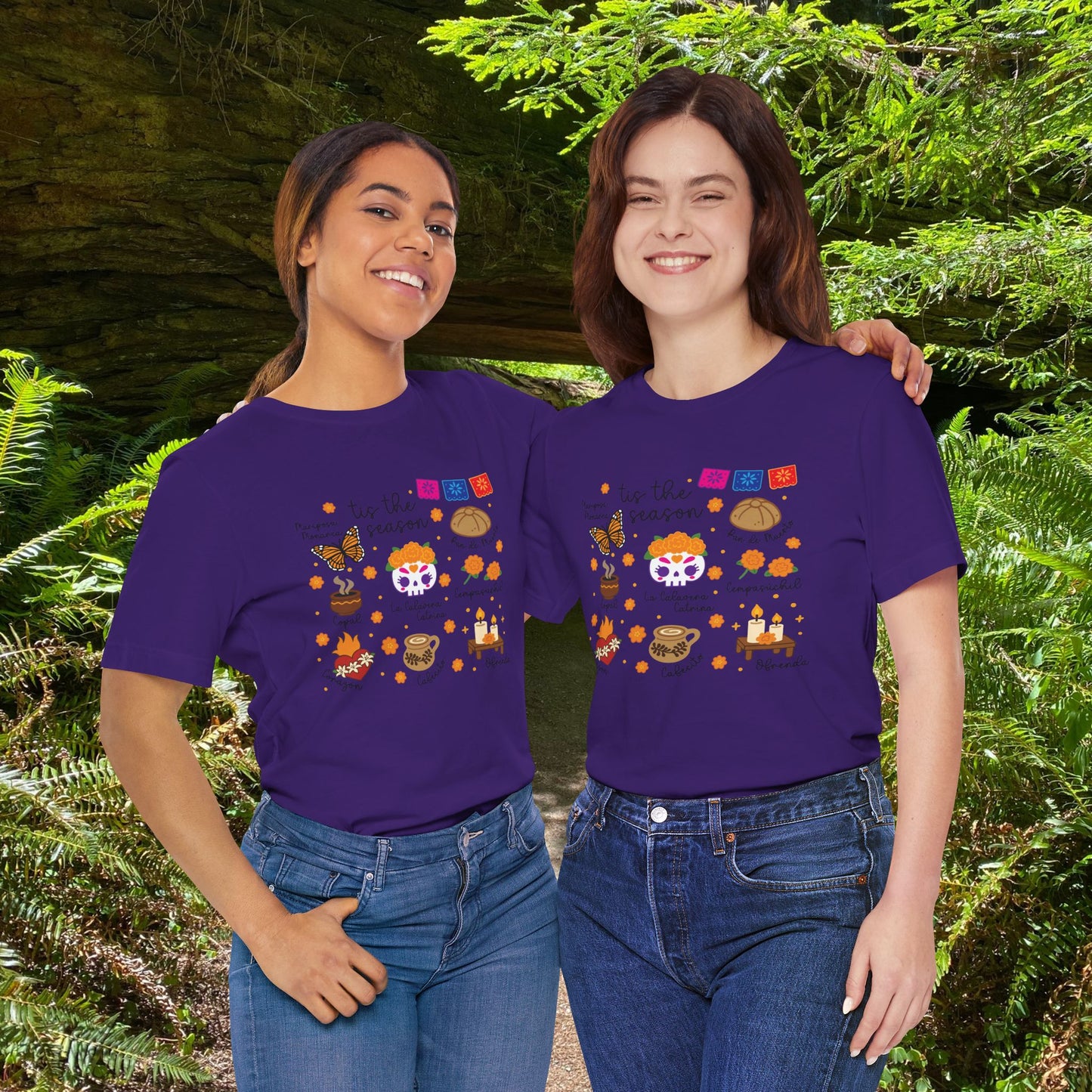 Dia De Los Muertos Unisex Tee
