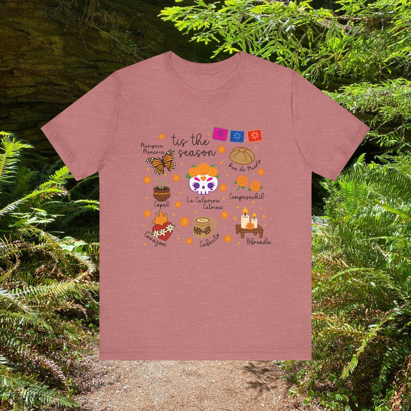 Dia De Los Muertos Unisex Tee