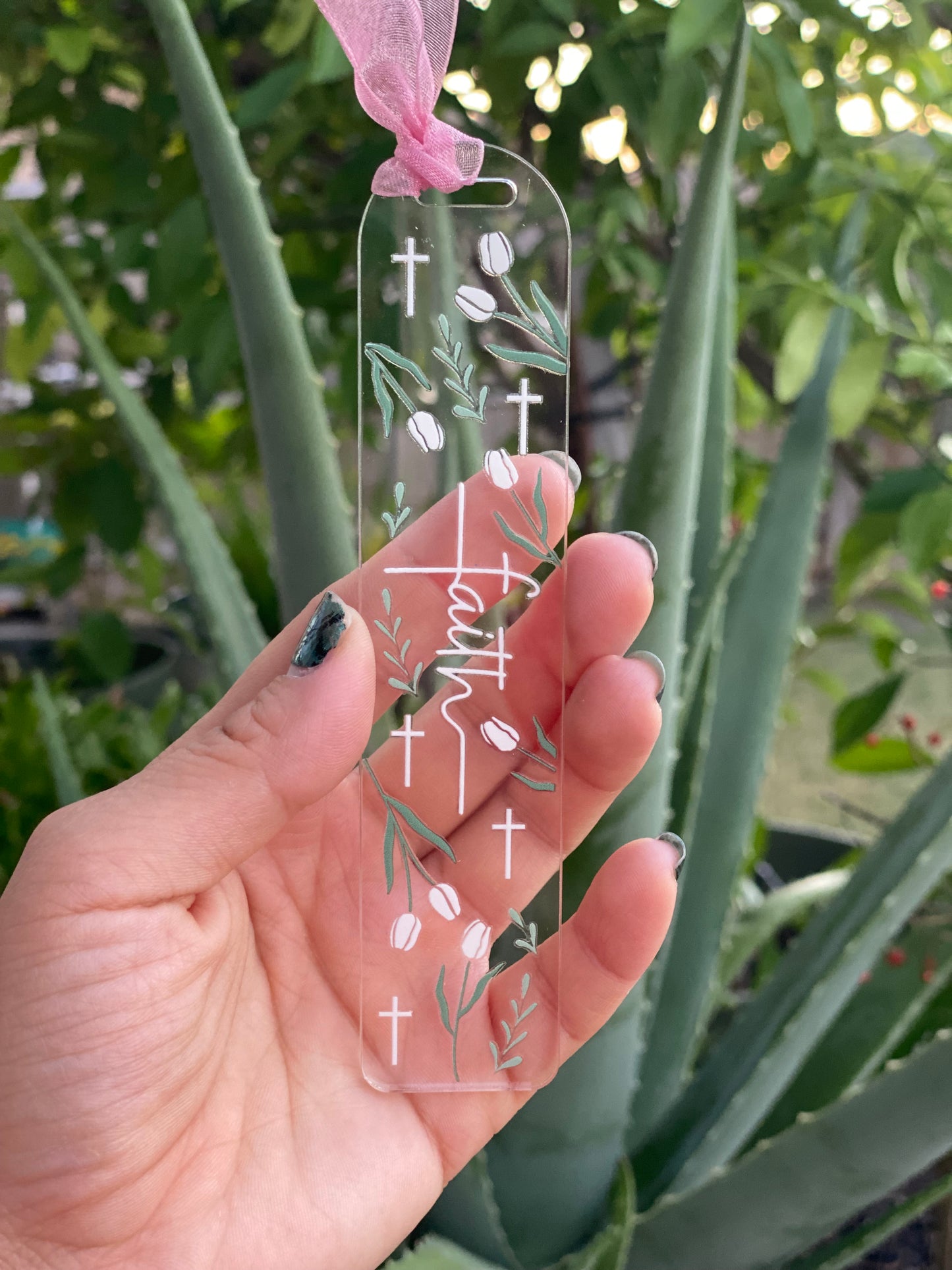 Religious Bookmark - Faith