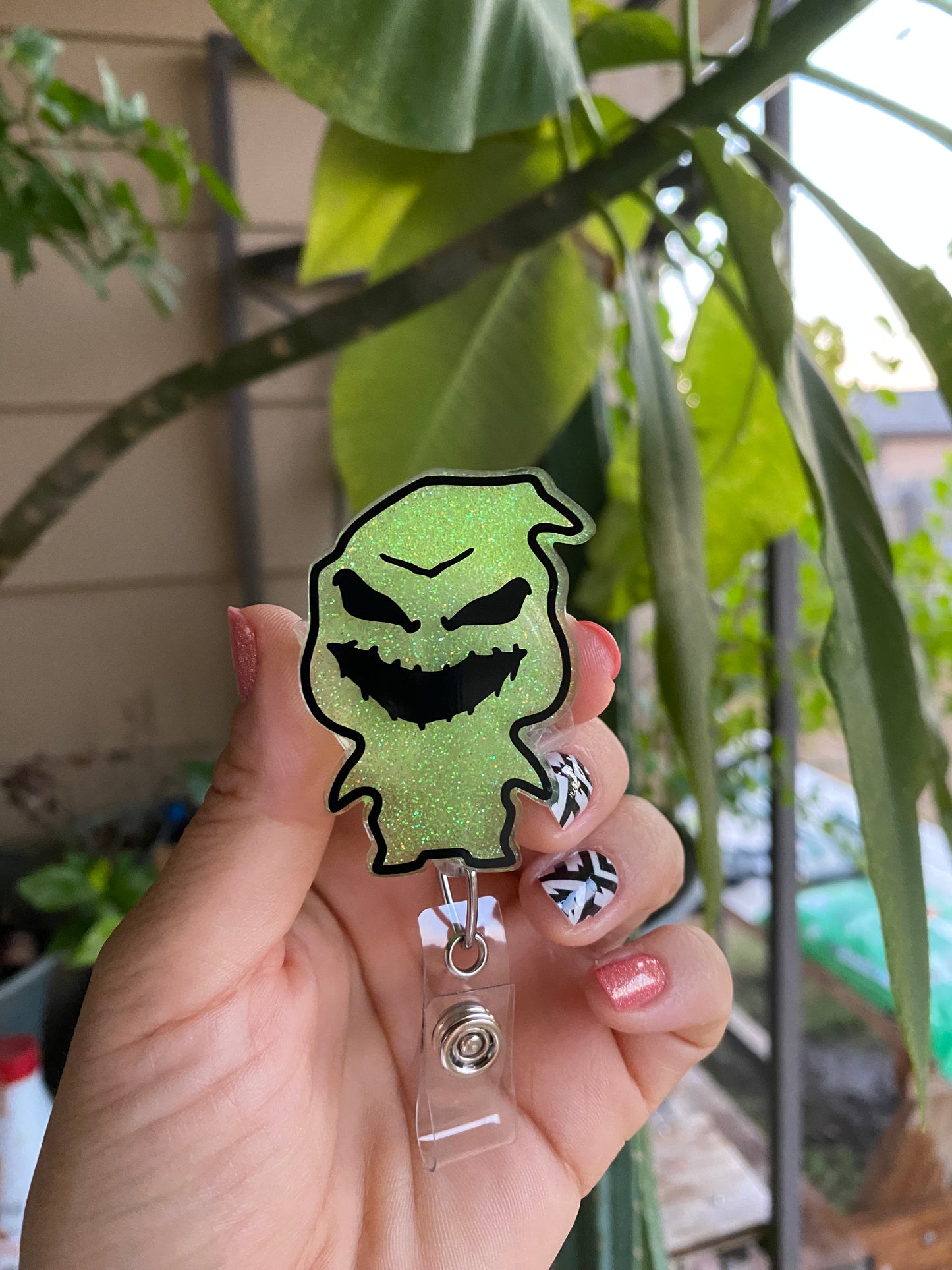 Halloween Badge Reel - Glow in the Dark OB