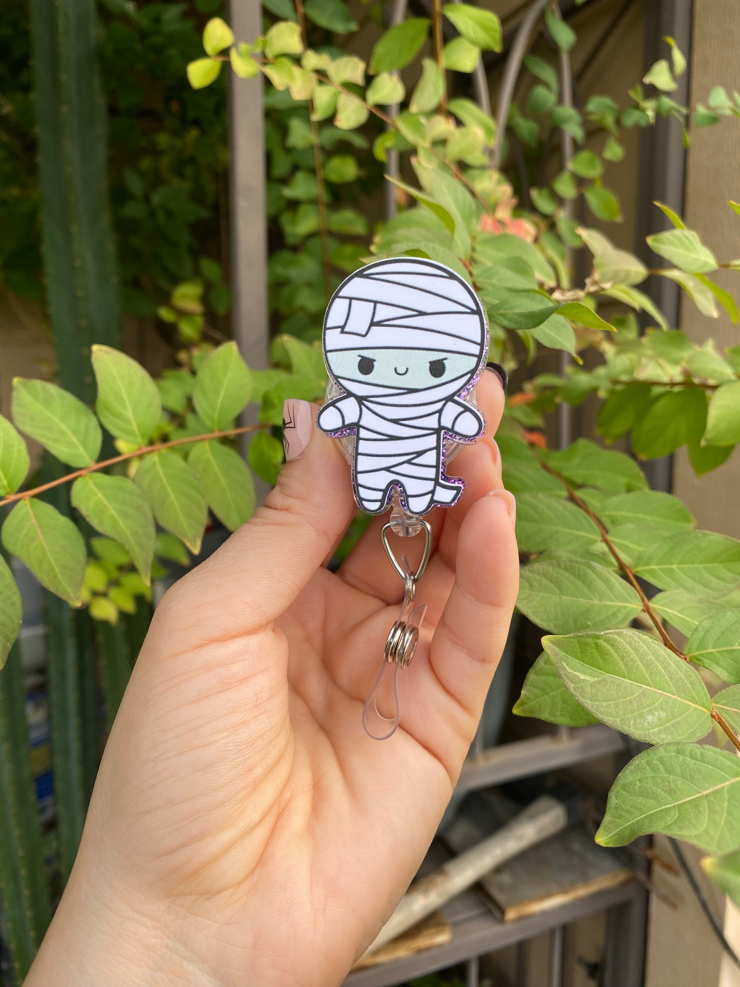 Halloween Badge Reel: Mummy Ninja