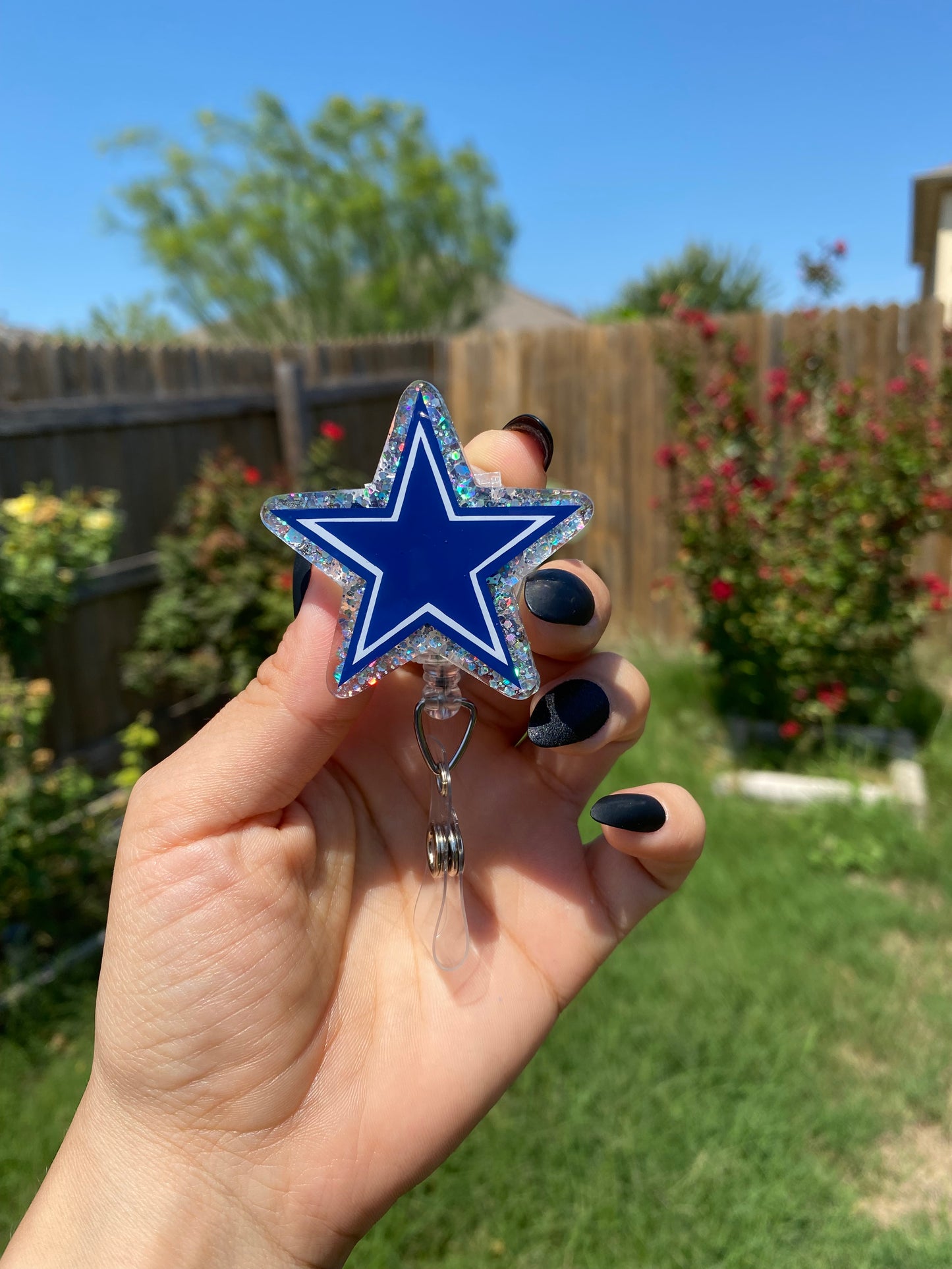 Sports Badge Reel - Star ⭐️