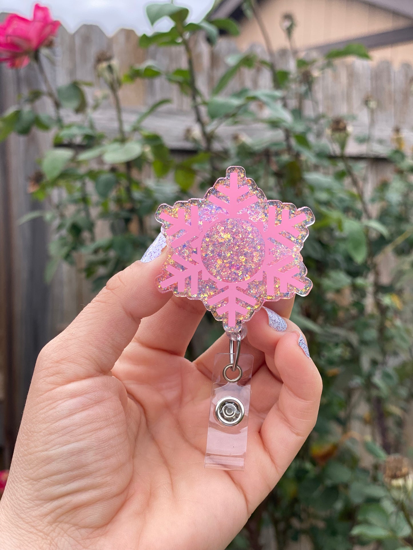 Winter Badge Reel - Snowflake ❄️