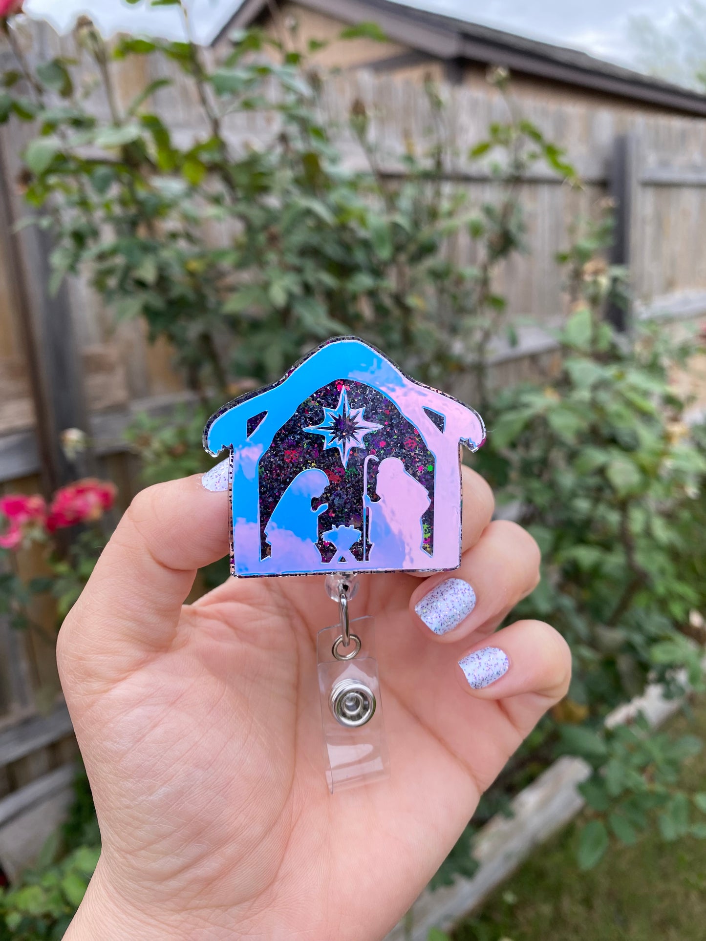 Religious Badge Reel - Nativity Scene