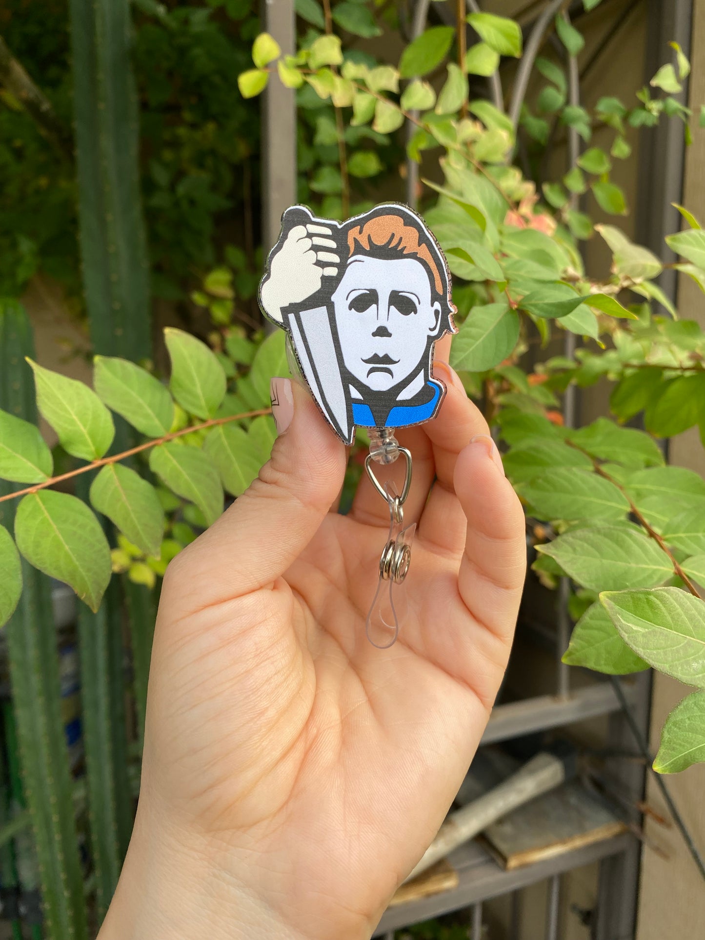 Halloween Badge Reel: Creeper