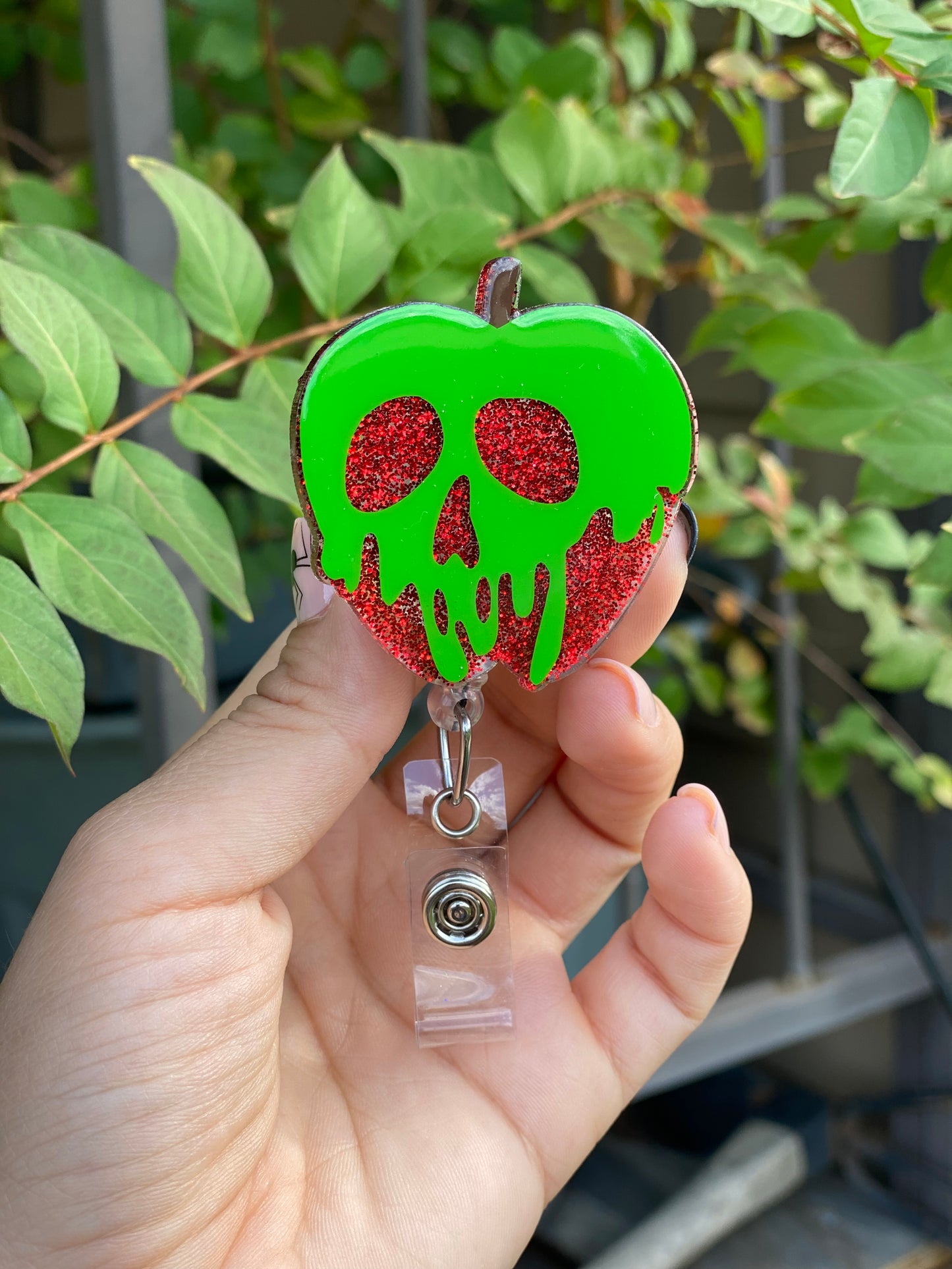 Halloween Badge Reel: Poison Apple 🍎