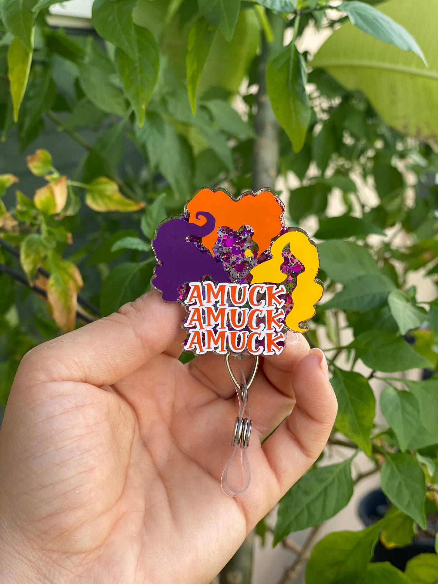 Halloween Badge Reel - Amuck