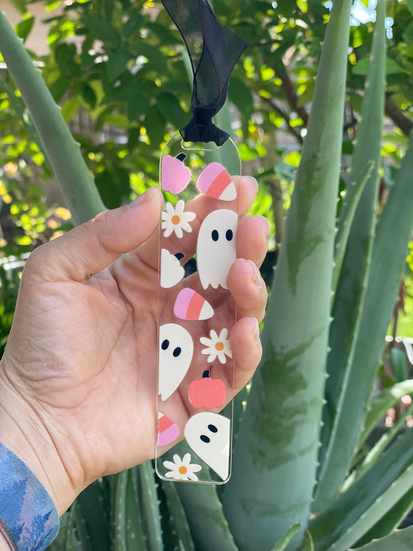 Halloween Bookmark - Ghost Candy