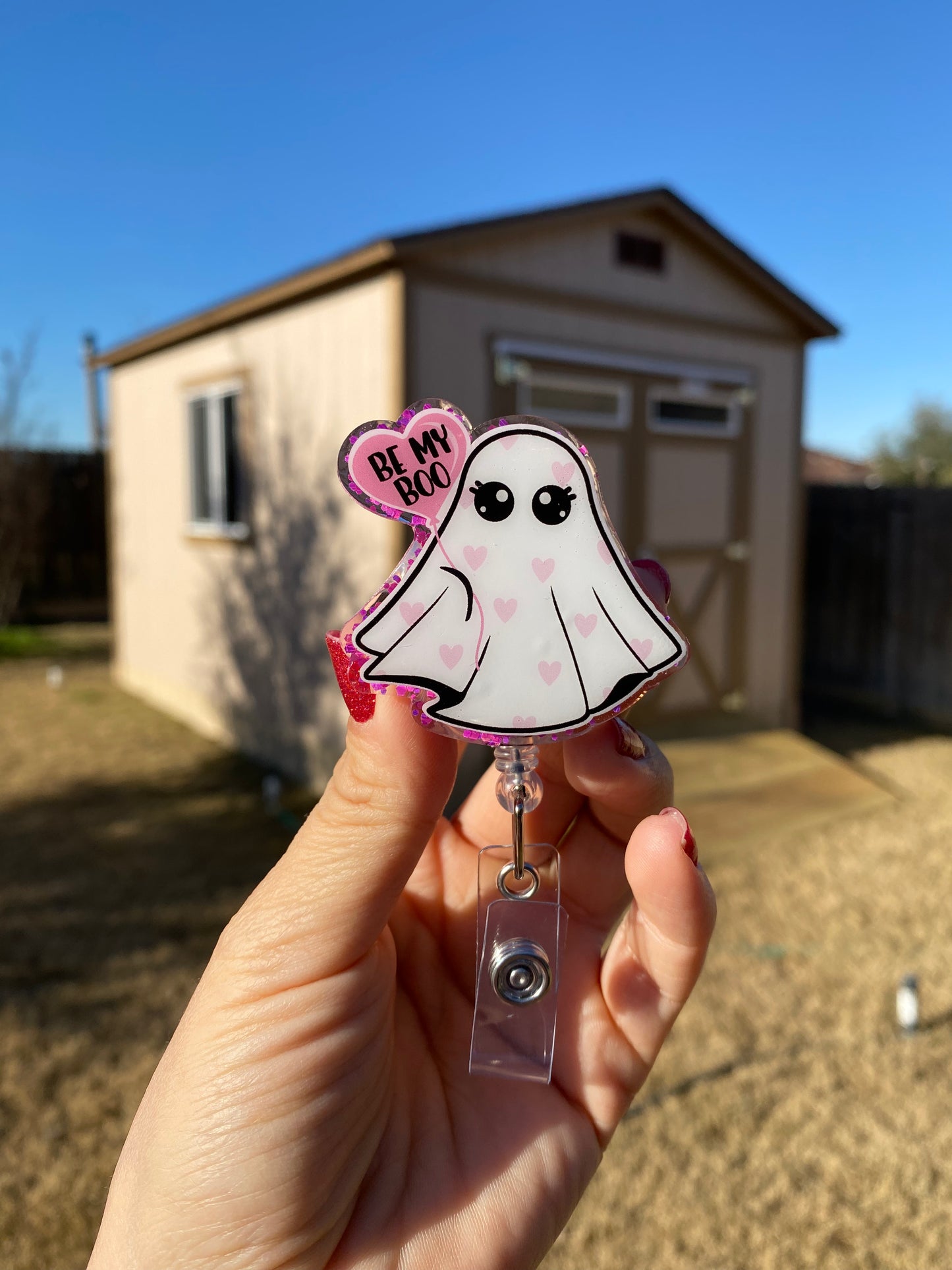 Valentines Badge Reel - Be my boo 👻 💖