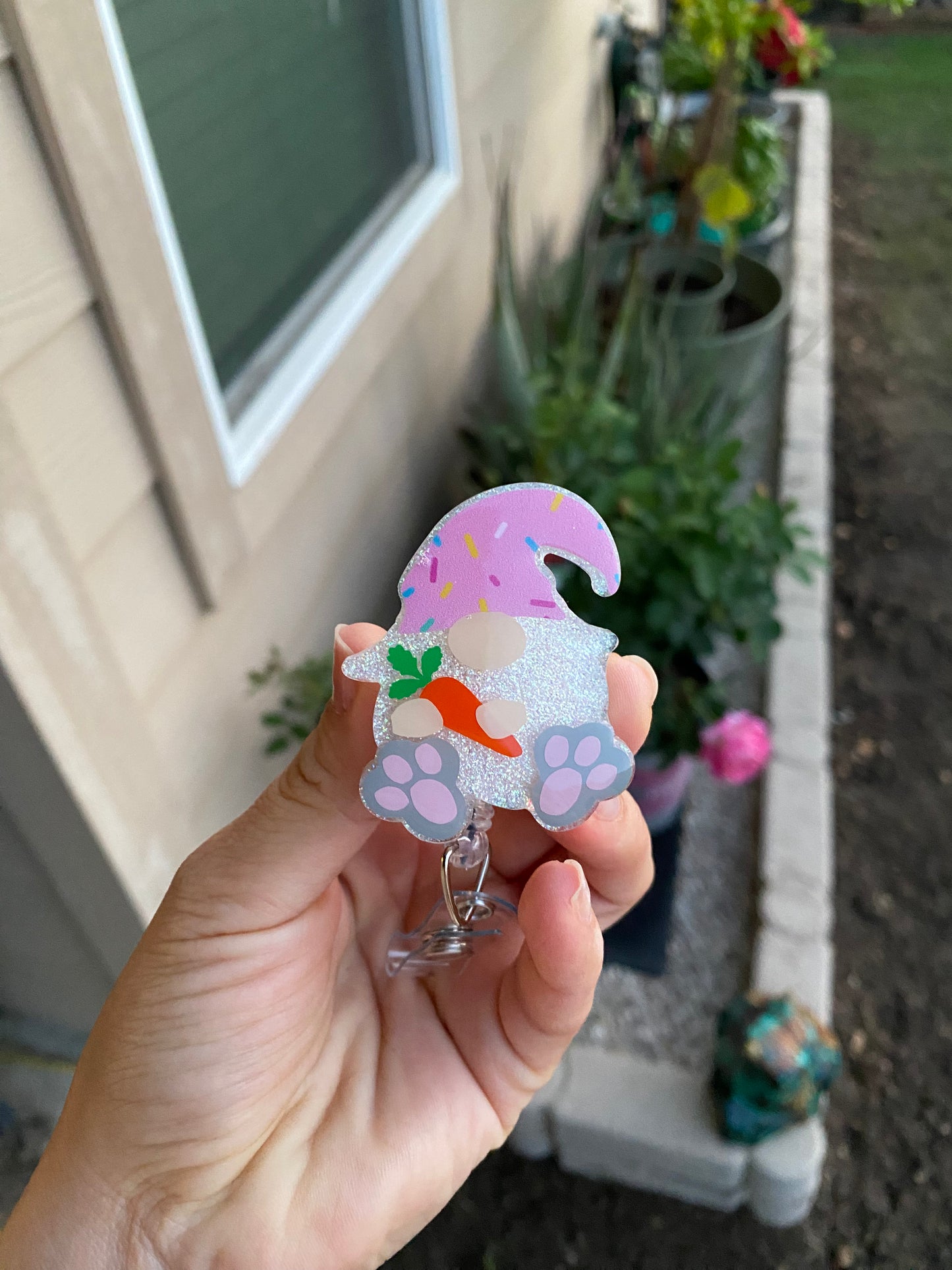 Easter Badge Reel - Easter Gnome