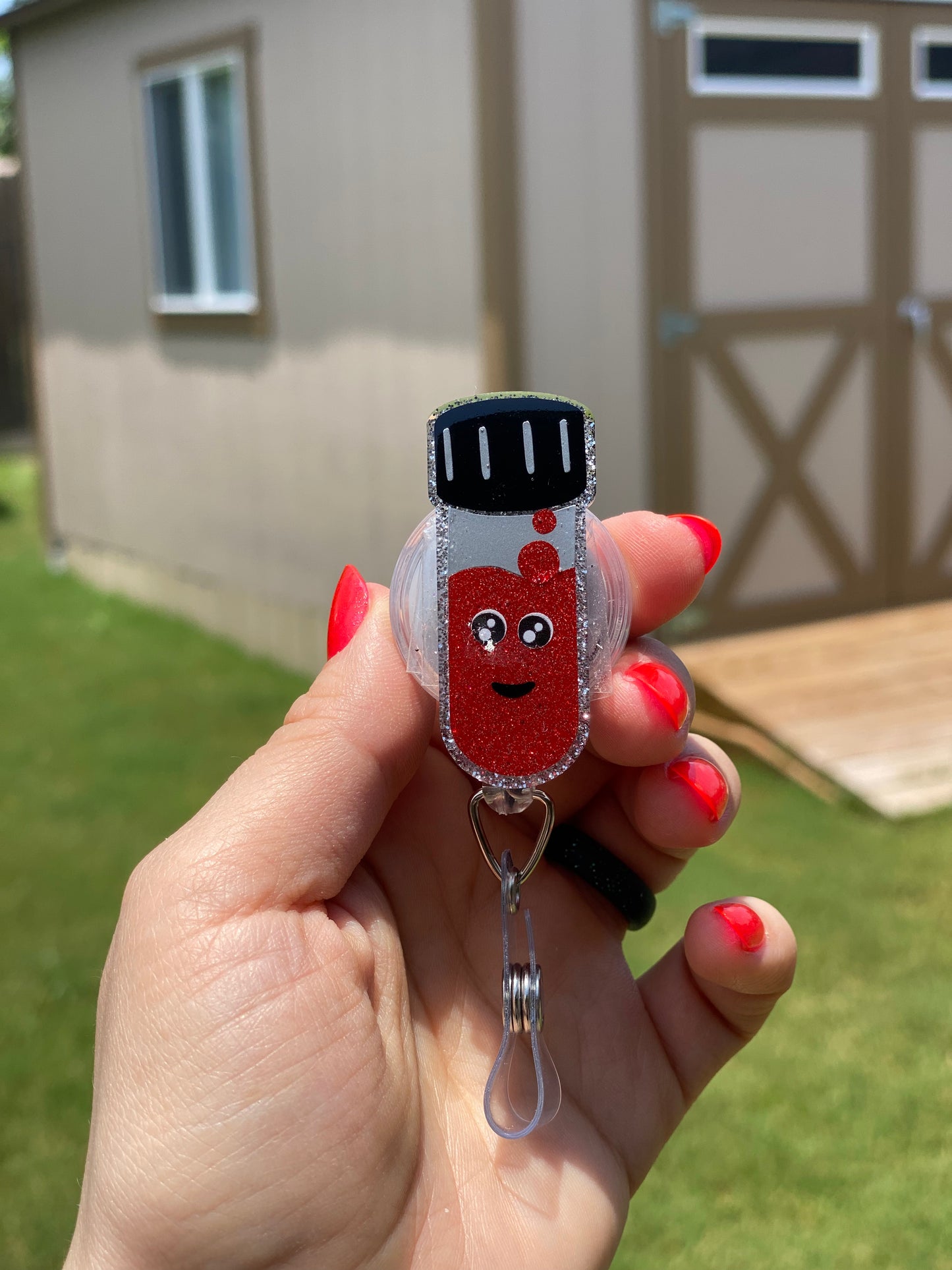 Occupation Badge Reel - Sample Tube 🧪