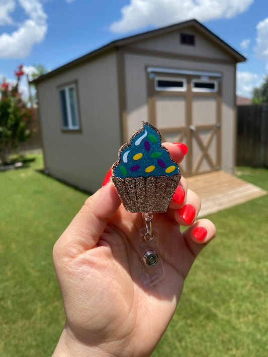 Badge Reel - Cupcake