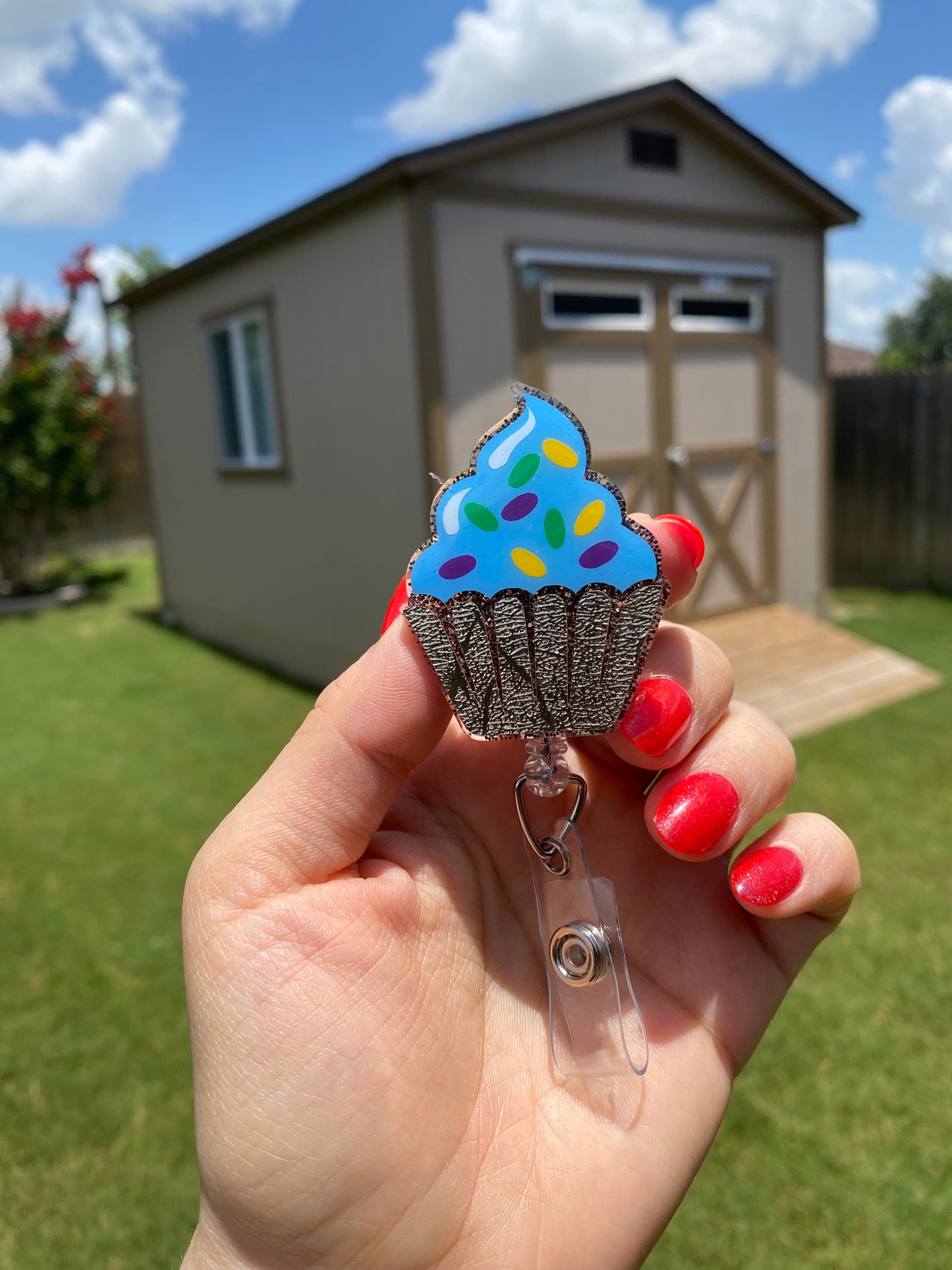Badge Reel - Cupcake