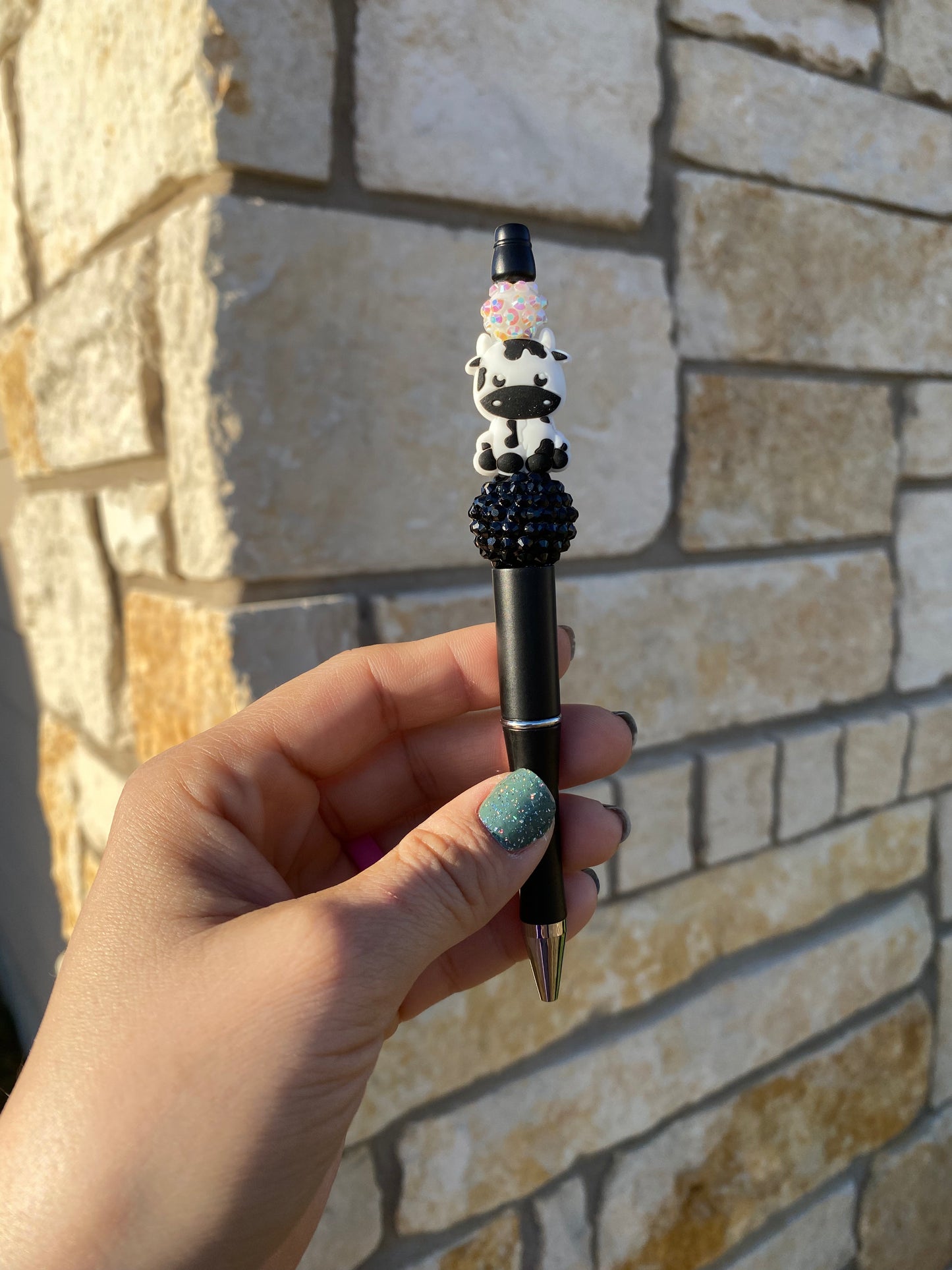 Bead Pen🖊️- Baby Cow 🐄
