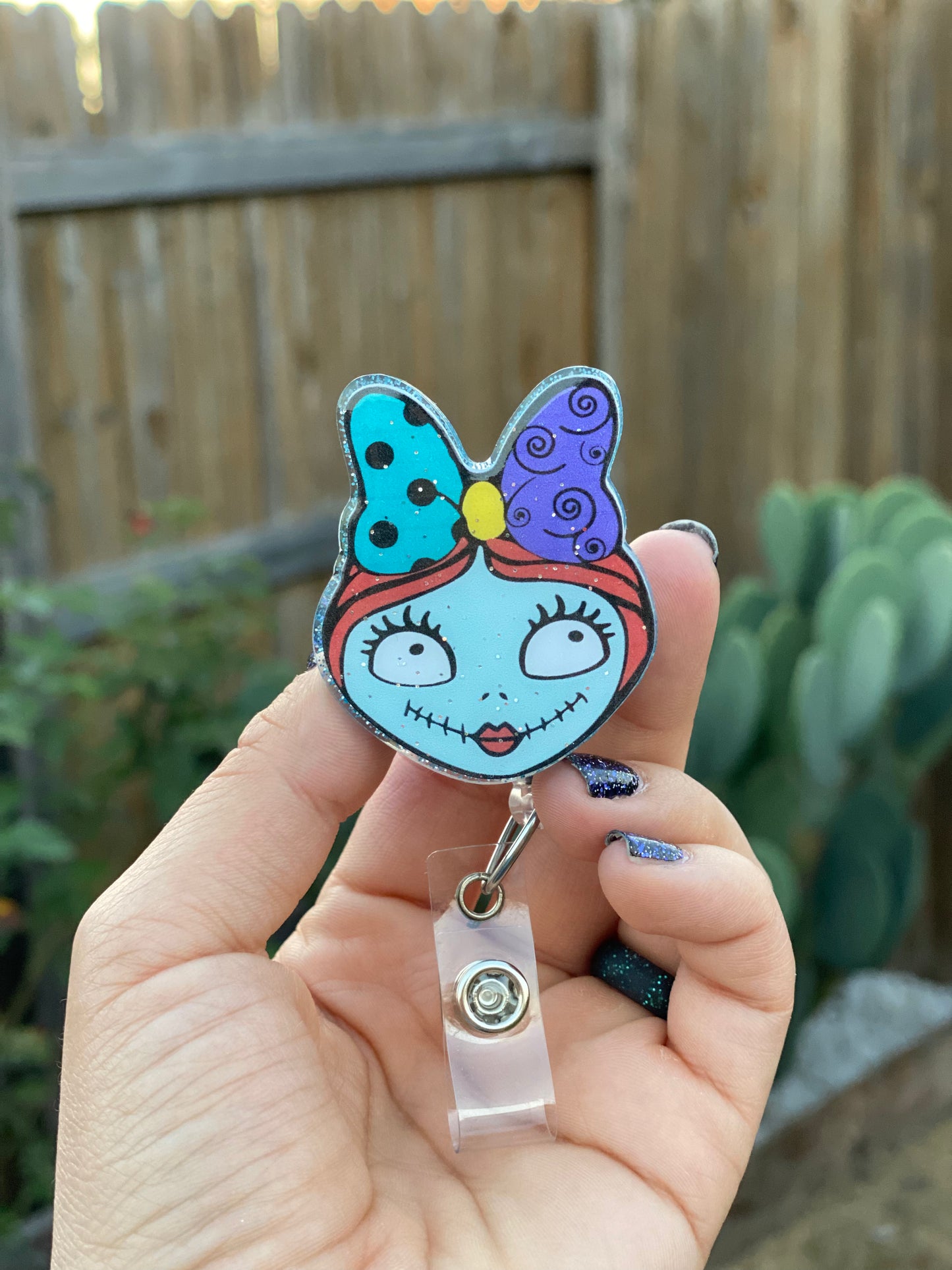 Halloween Badge Reel - Sally 🧵🪡