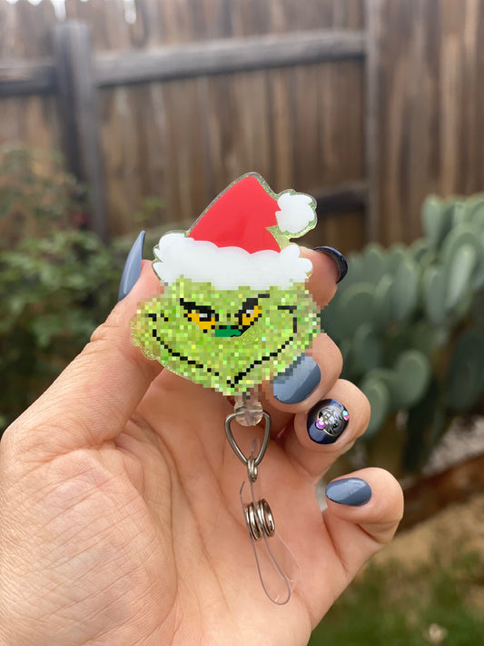 Christmas Badge Reel - Grumpy Santa 🎅