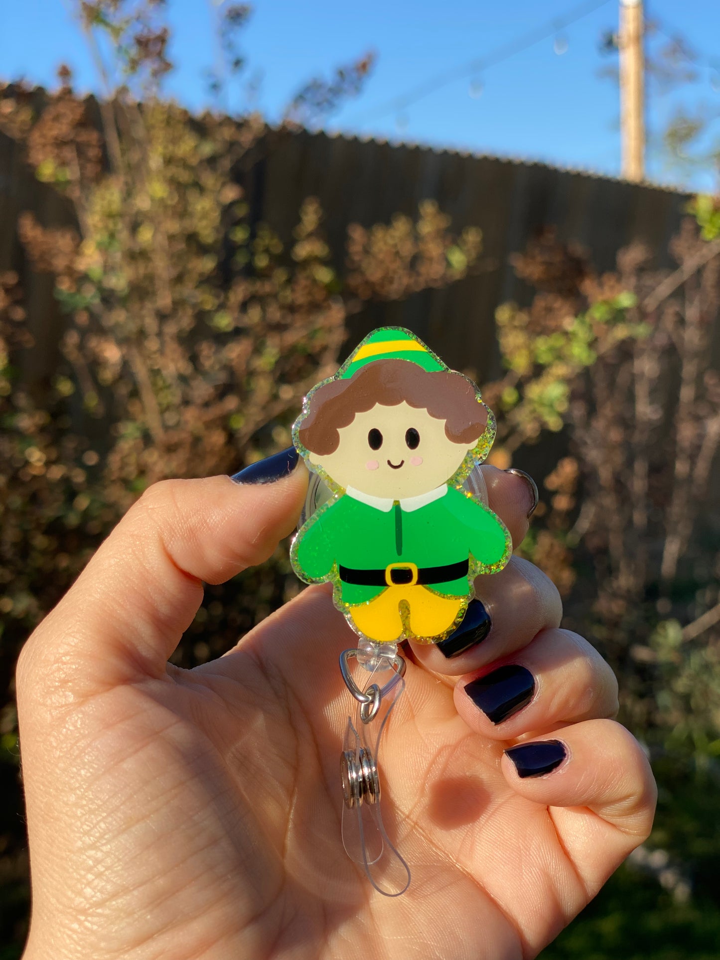 Christmas Badge Reel - Elf 🧝