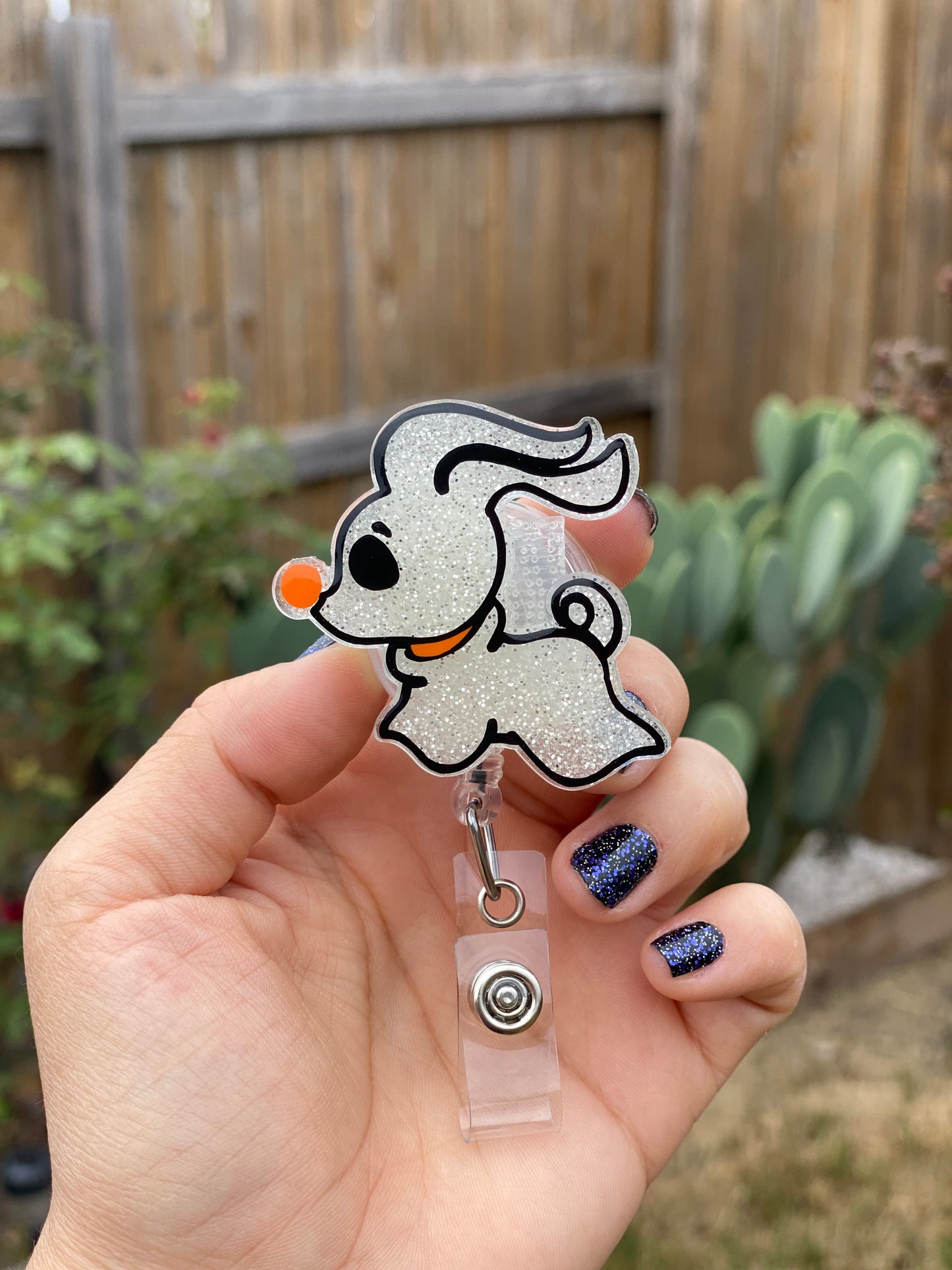 Halloween Badge Reel - Glow in the Dark 0️⃣