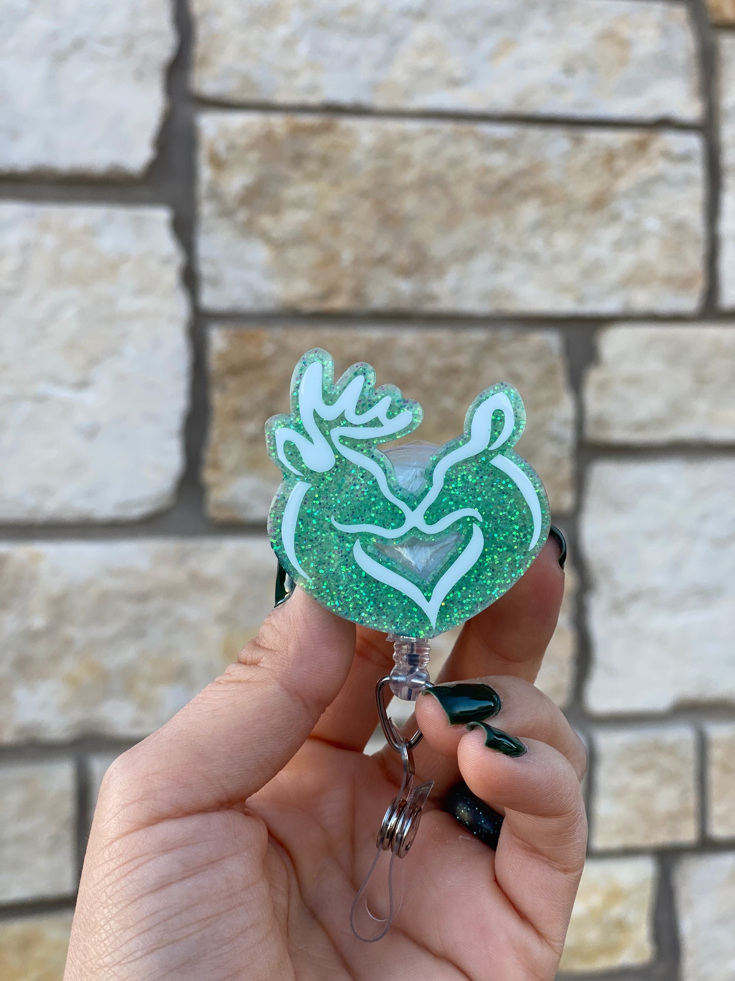 Animal Badge Reel - Buck 🦌 and Doe