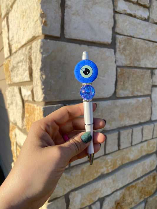 Beaded Pen🖊️ - Ojo 👁️