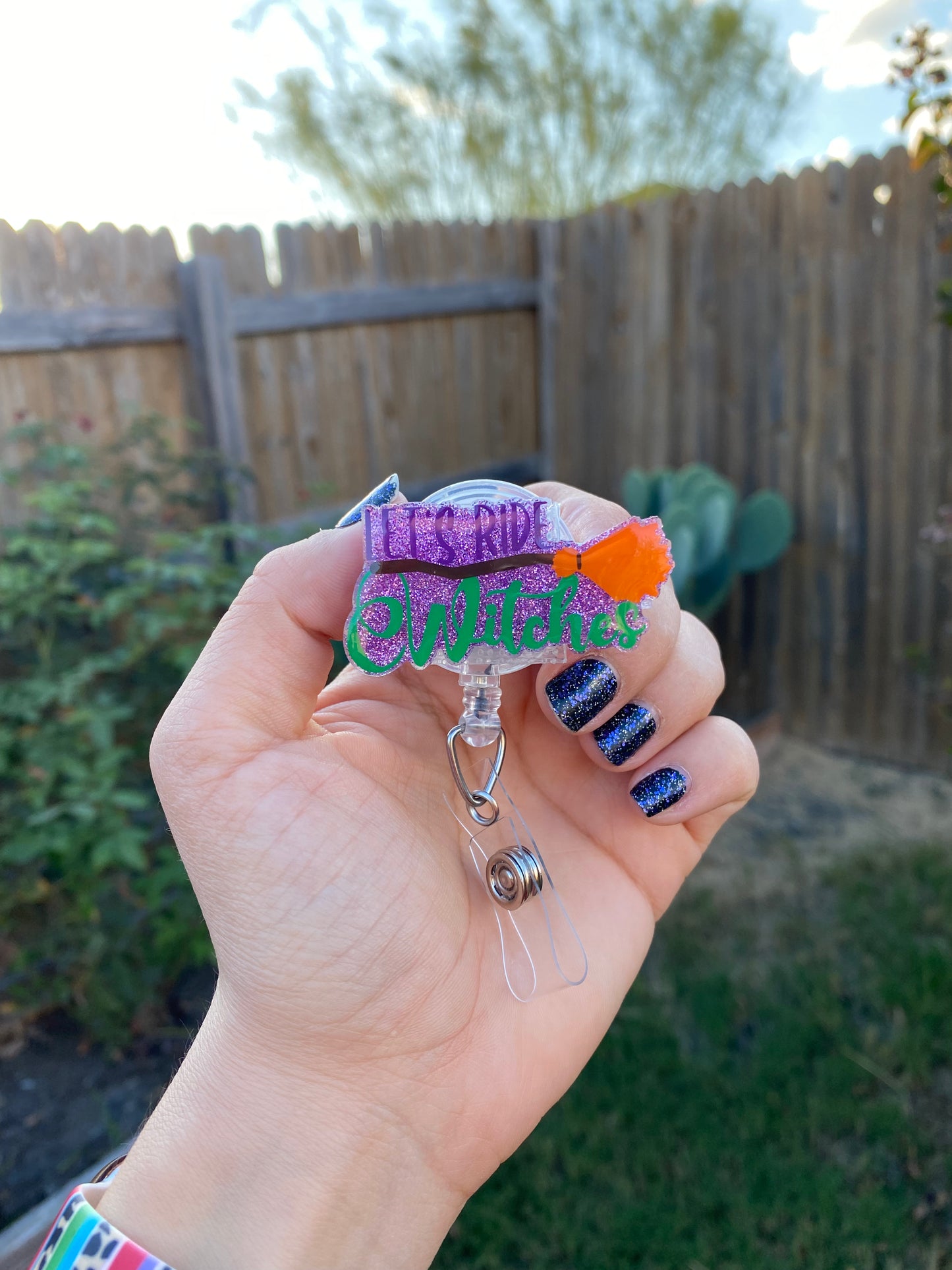 Halloween Badge Reel - Let’s Ride Witches