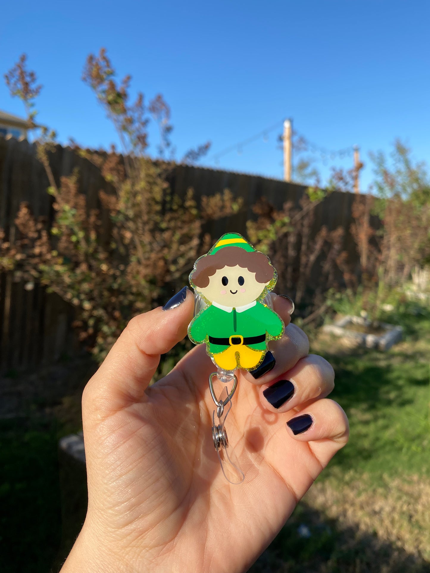 Christmas Badge Reel - Elf 🧝