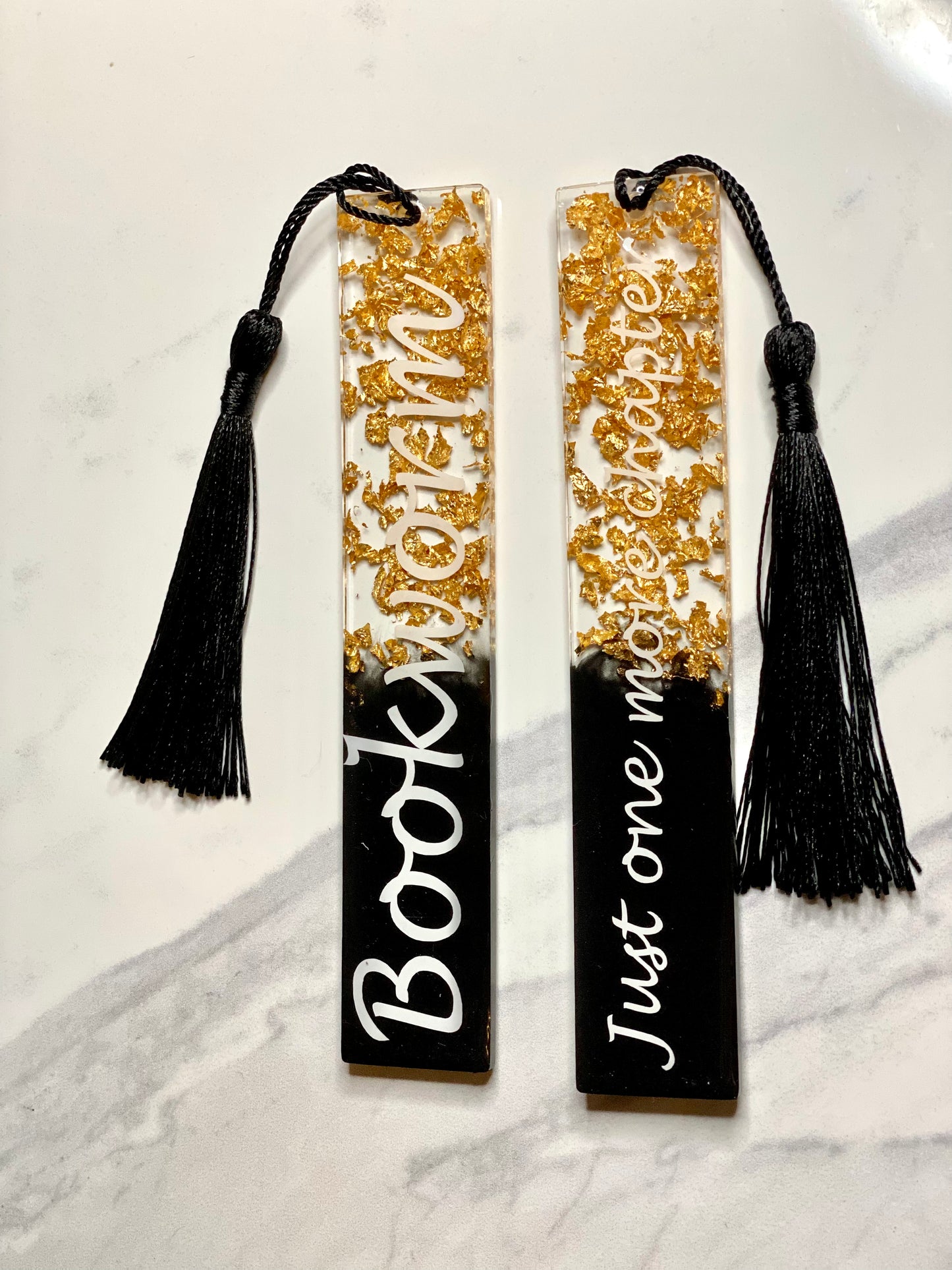 Bookmark - Black “Just One More Chapter”